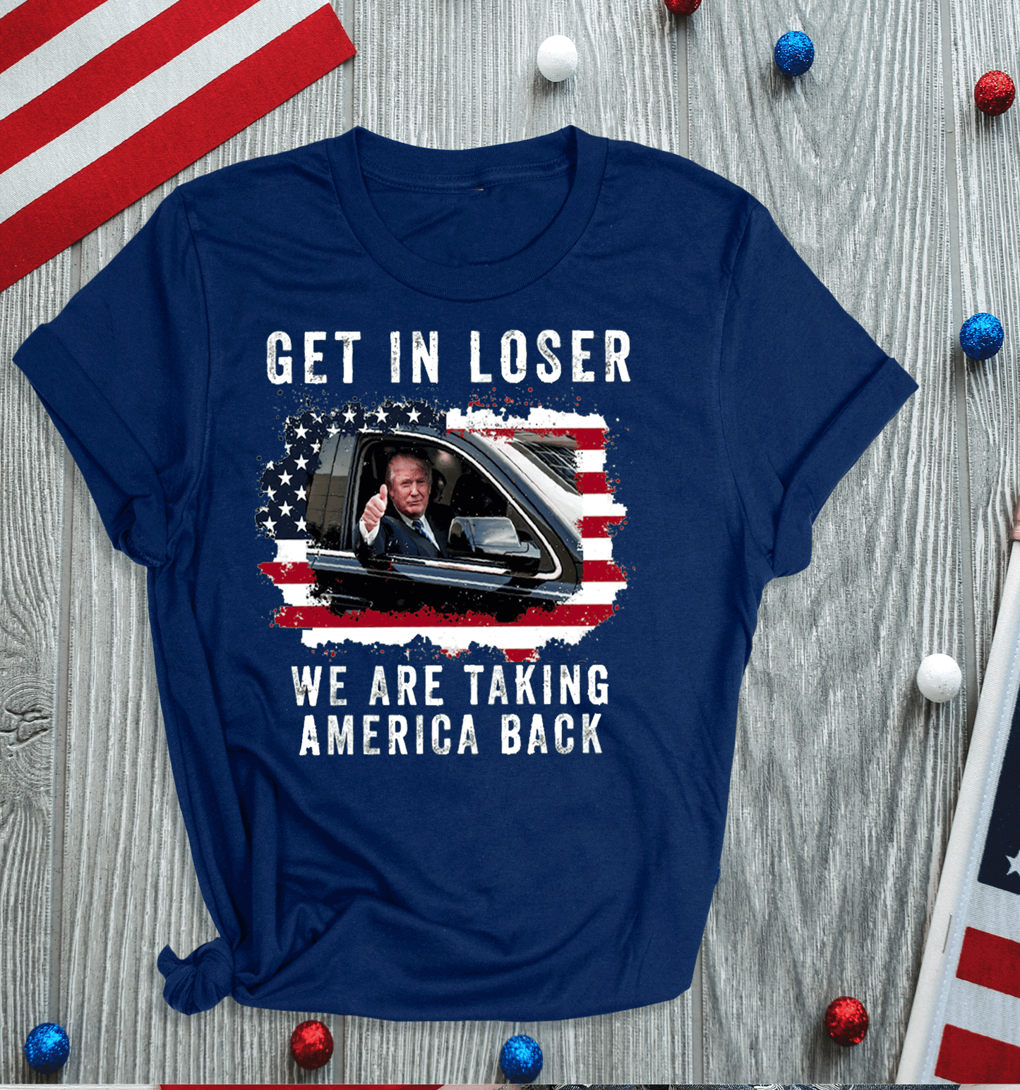Trending Get in Loser we are saving American Donald Trump Shirts Trump Crewnecks