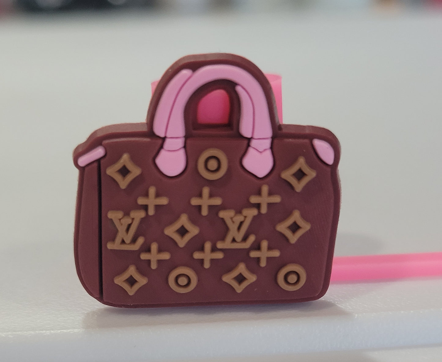 10MM DesignerHandbag Strawtopper