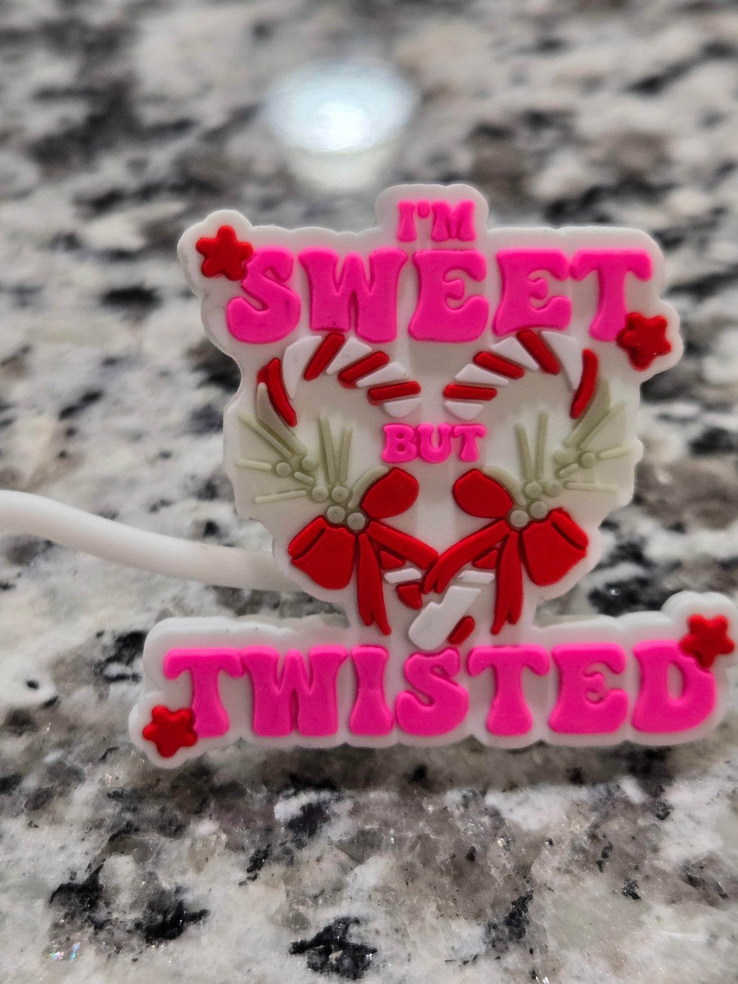 10MM SweetButTwisted Silicone Strawtopper