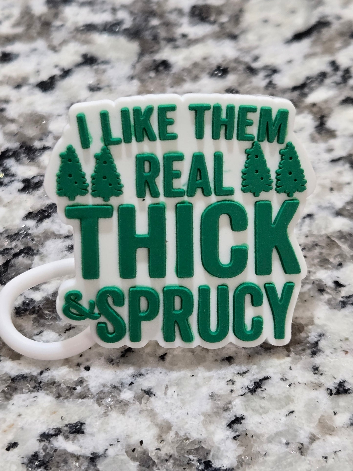 10MM ThickNSprucy Silicone Strawtopper