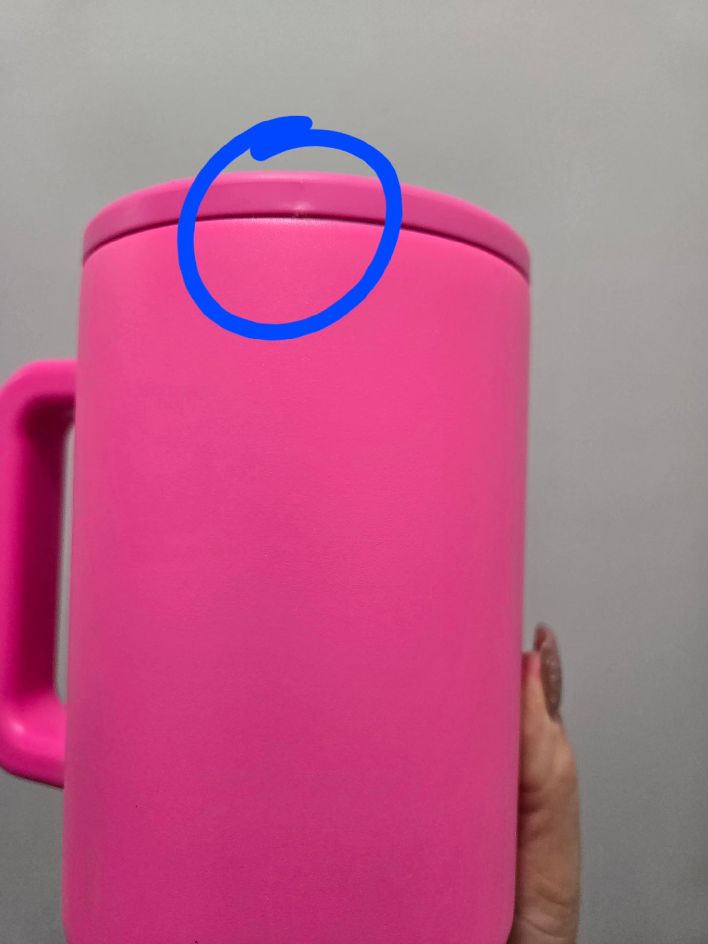 Hydrojug 40oz Flawed Neon Pink