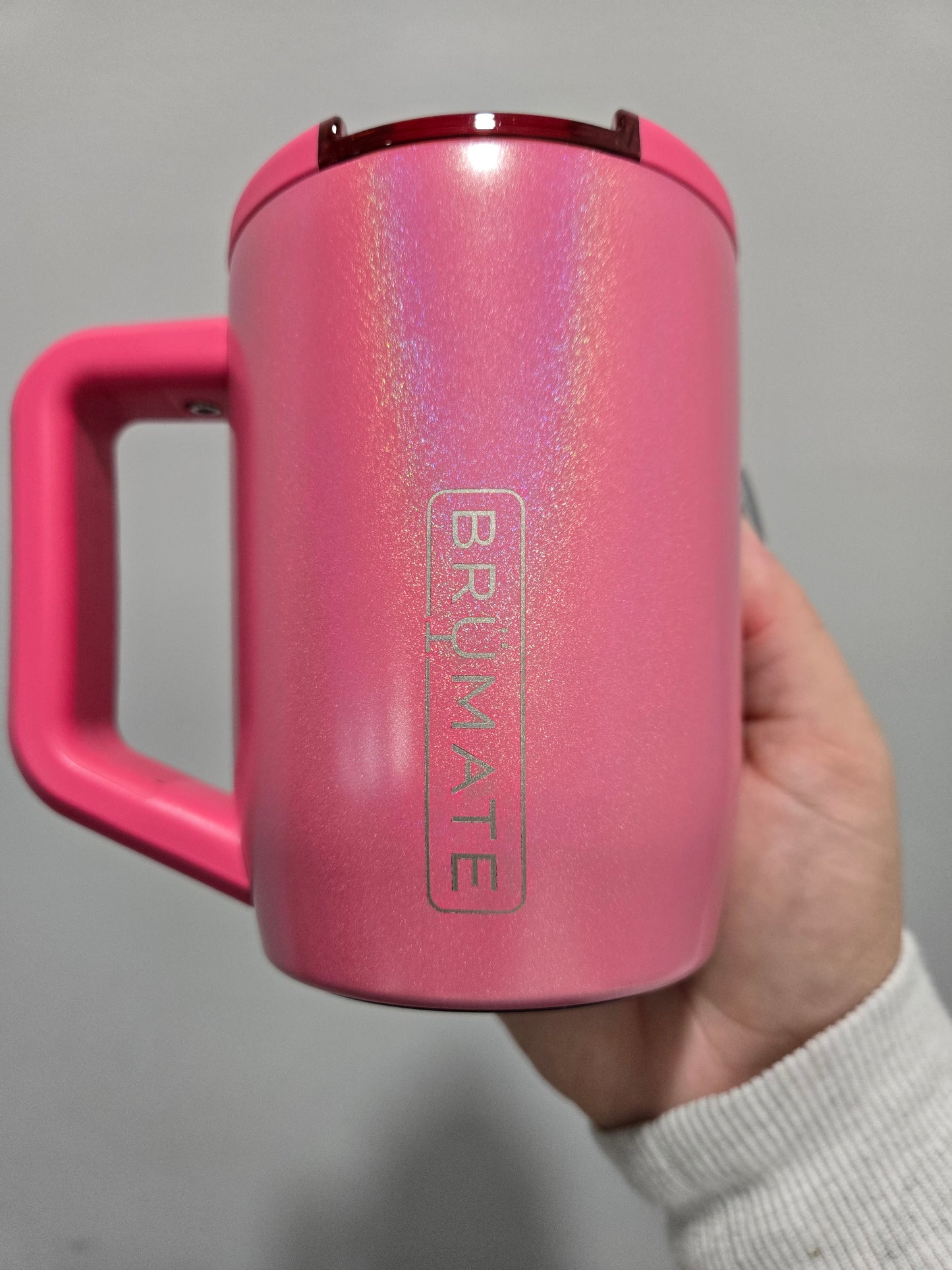 Brumate MUV 15oz. Glitter Pink