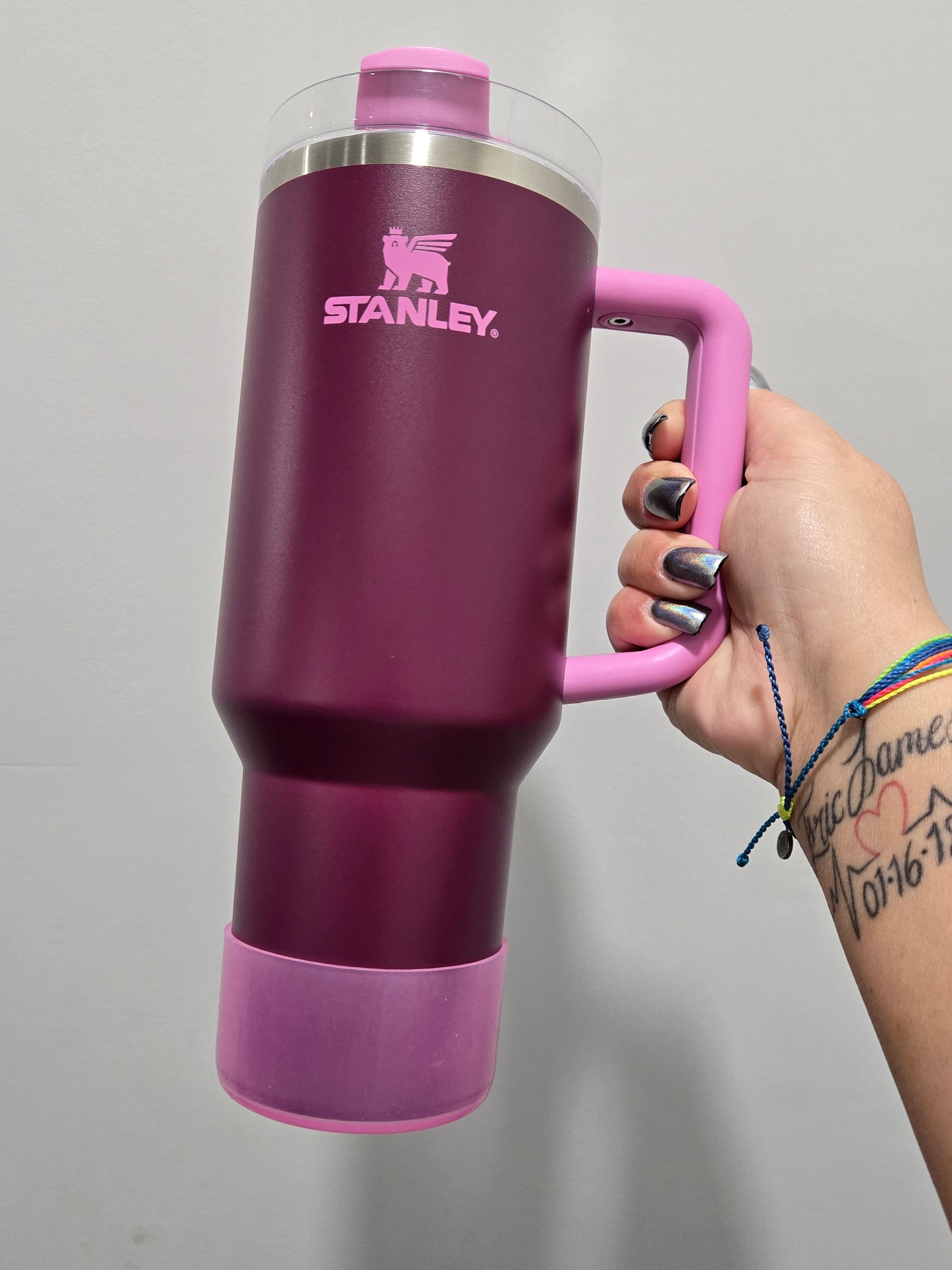 PrettyInPink Semi Clear Silicone Boot