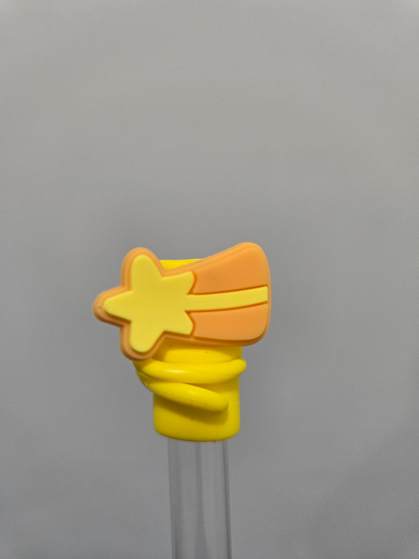 YellowLuckyStar 10MM Strawtopper