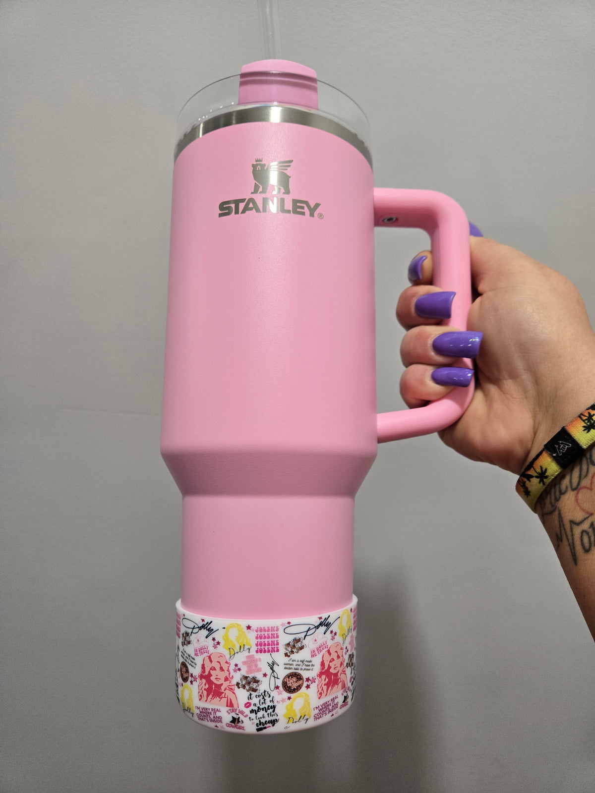 Dolly Parton Silicone Tumbler Boot