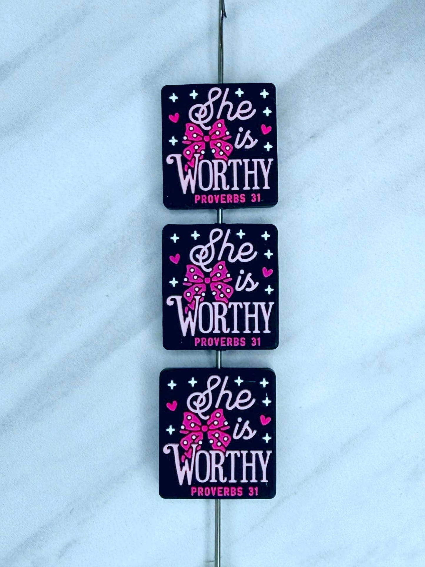 SHE IS WORTHY SILICONE FOCAL D602 (1ct)