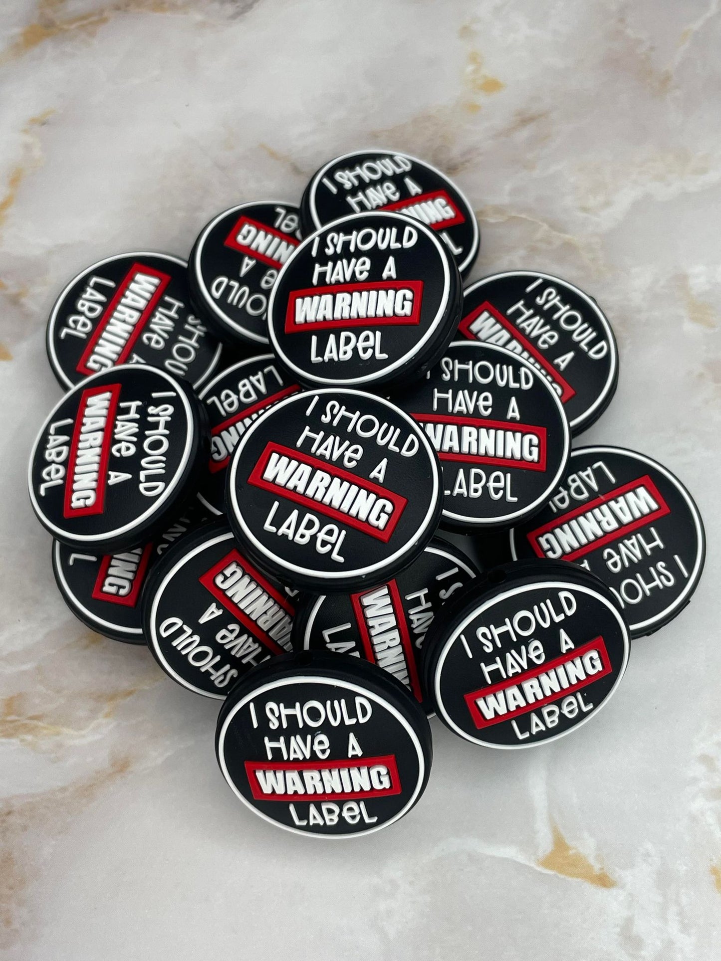 I SHOULD HAVE A WARNING LABEL SILICONE FOCAL D531 (1ct)