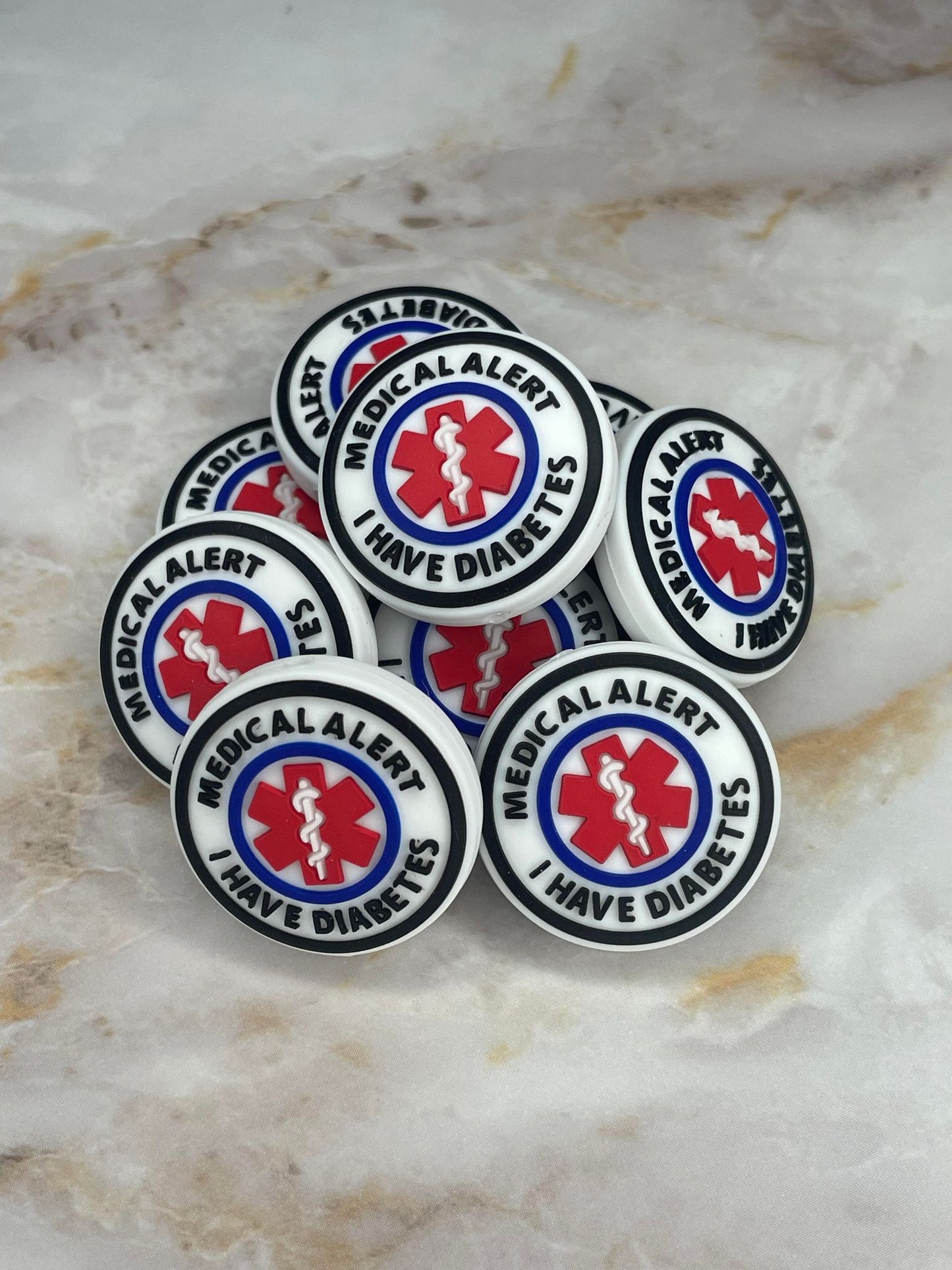 MEDICAL ALERT I HAVE DIABETES SILICONE FOCAL D240 (1ct)