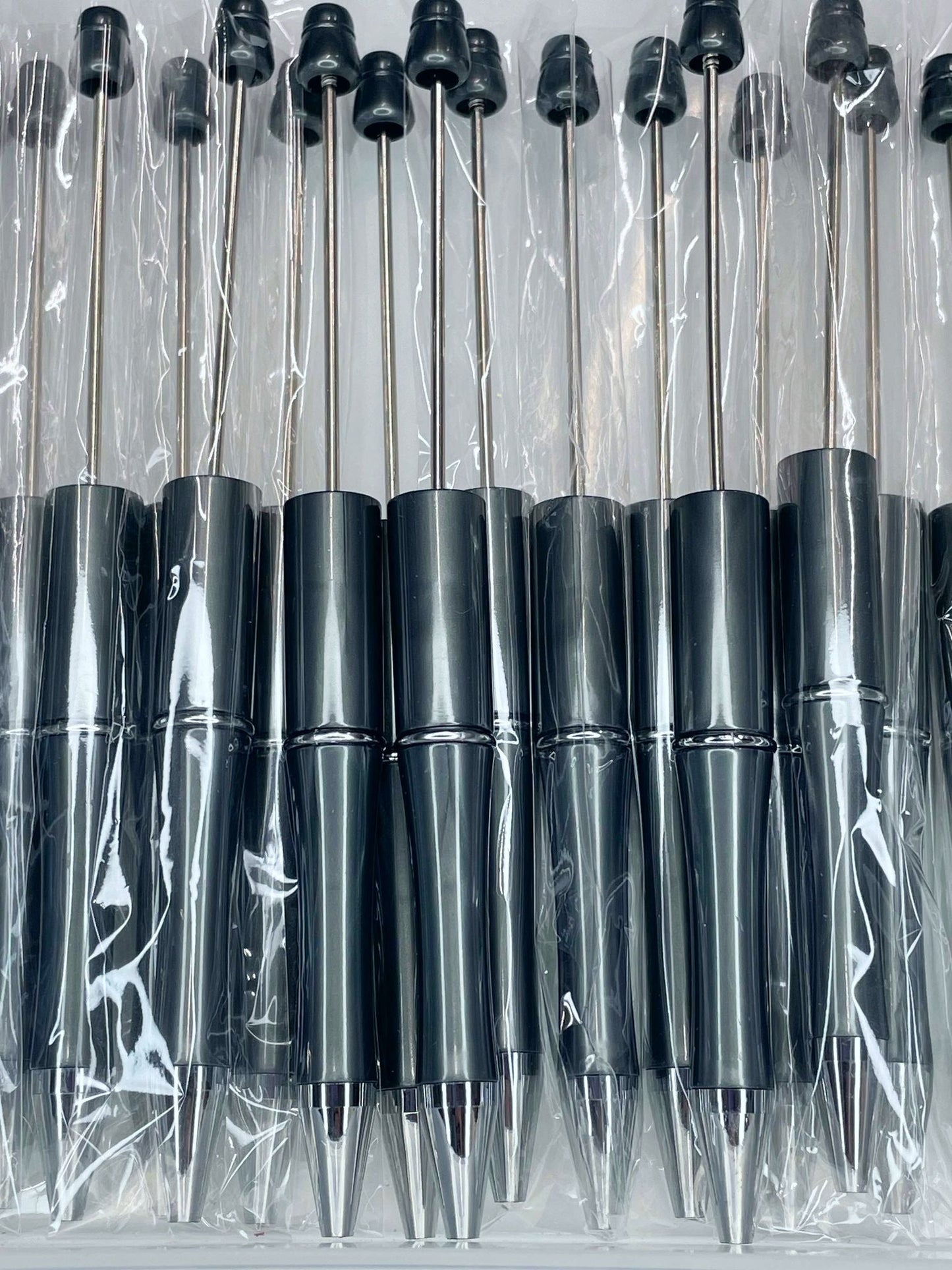 BEADABLE PLASTIC PEN PEARLESCENT DEEP CHARCOAL B15 (1ct)