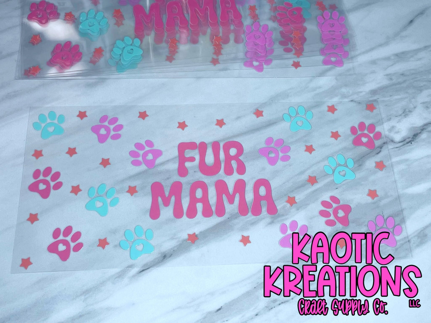 UV DTF 16OZ LIBBY WRAP FUR MAMA D-093 (1ct)