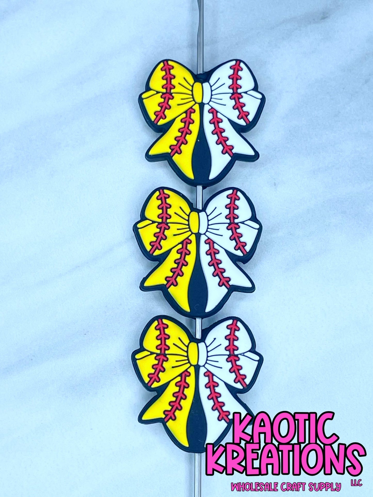 SPORTS HAIR BOW SILICONE FOCAL D9 (1ct)