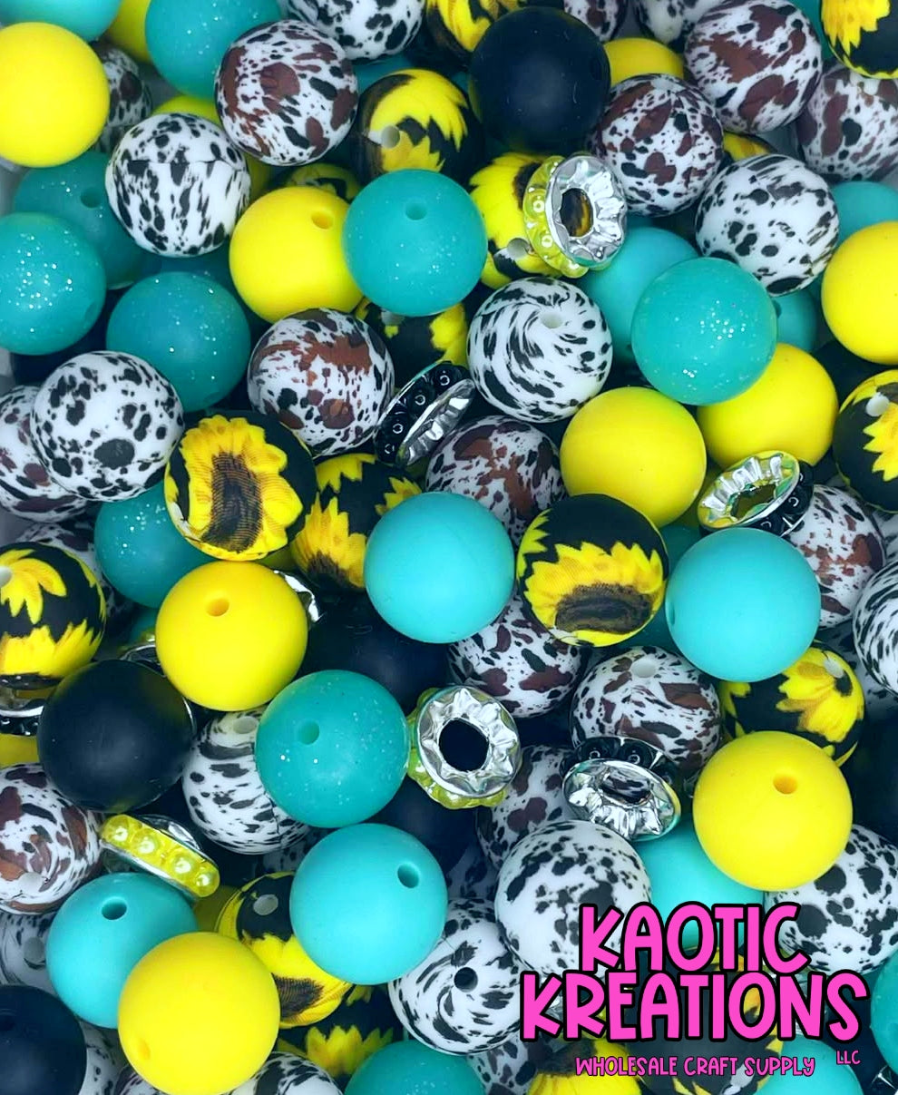 SILICONE BEAD MIX #22 (28ct)