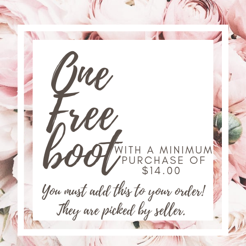 FreeBootwith14.00Purchase **must be added to cart**