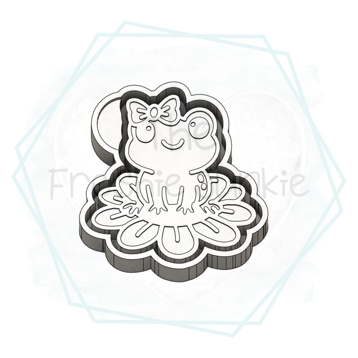 *NEW RELEASE* Frog on Lily Pad Freshie Mold