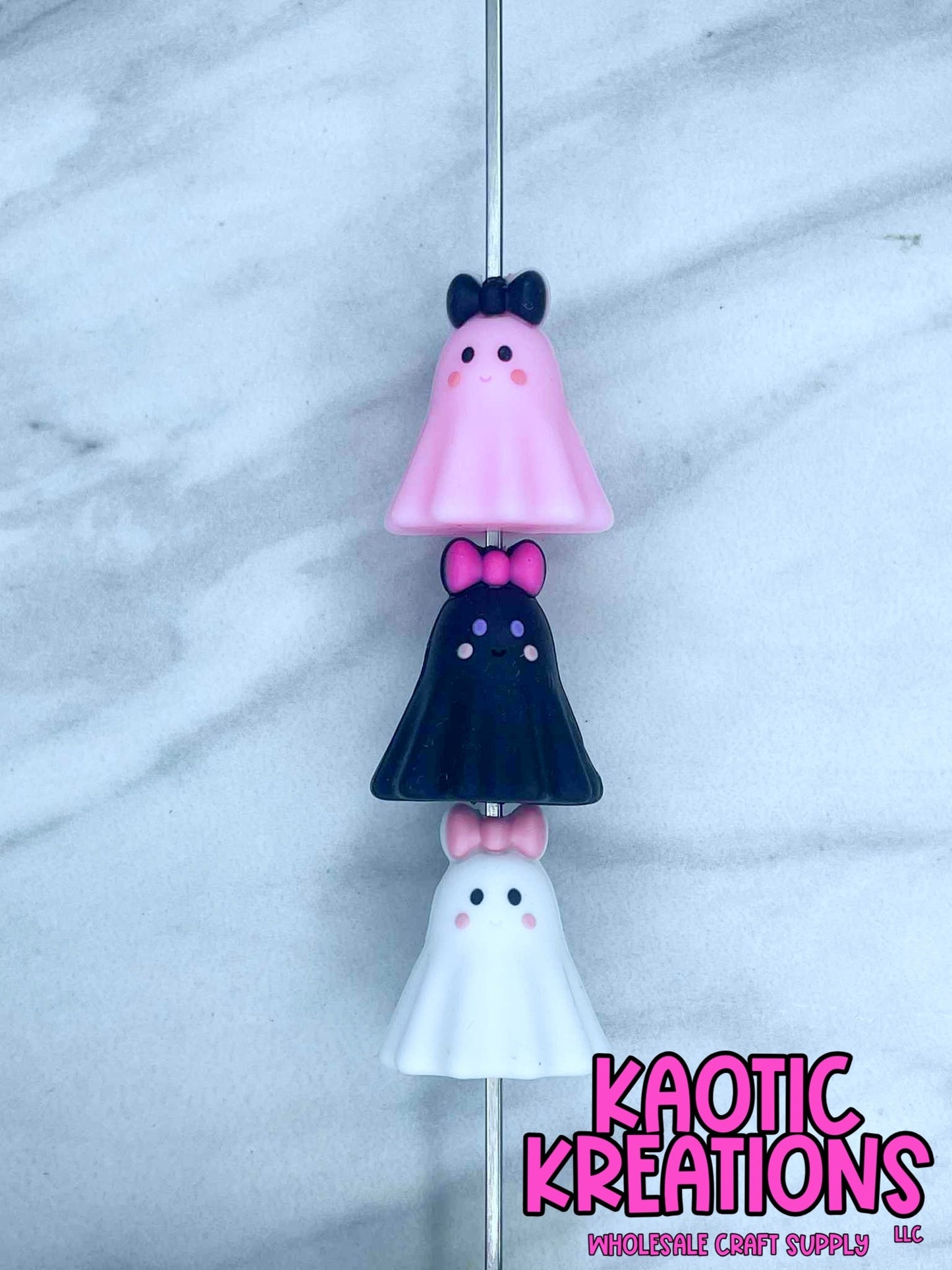 3D CUTE GHOST SILICONE FOCAL (1ct)