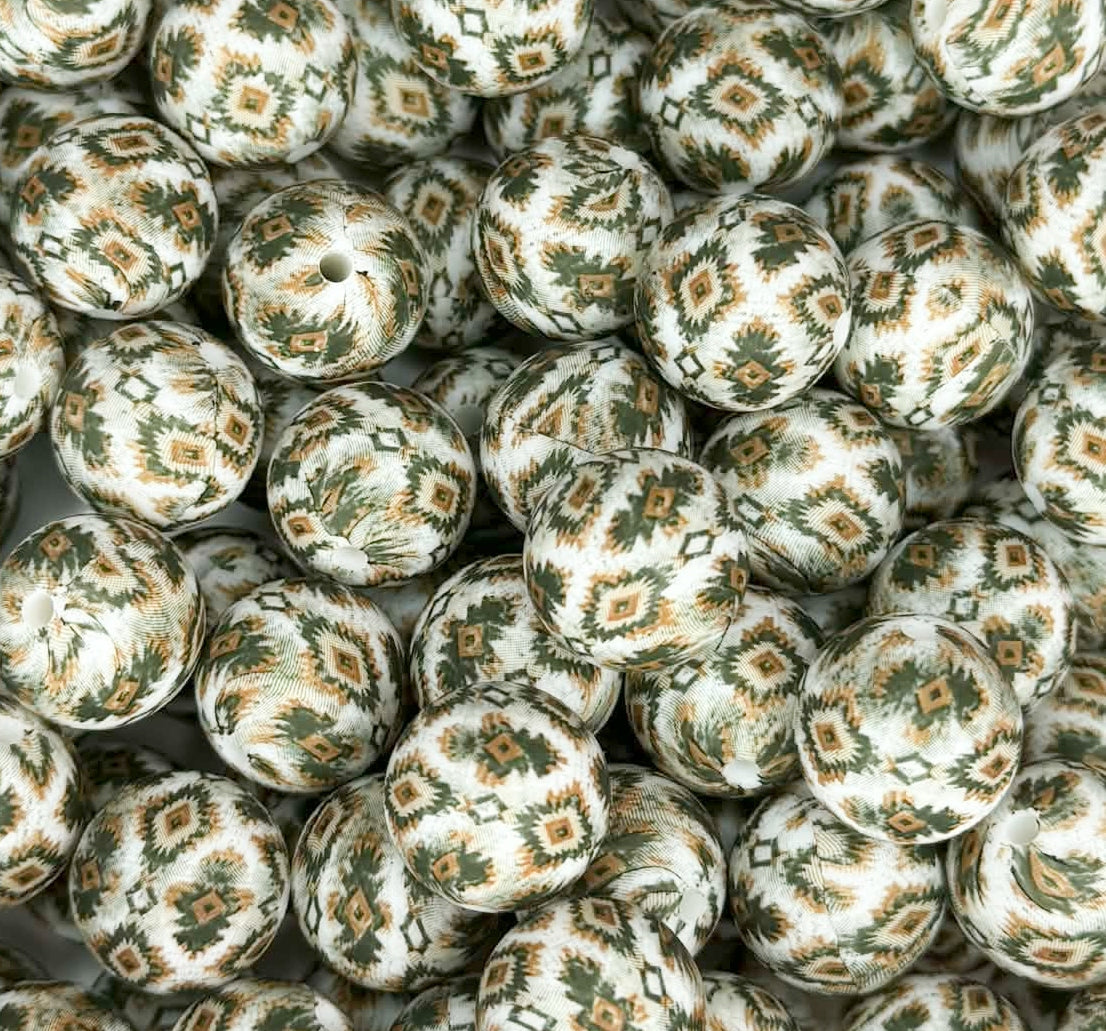 P717 WESTERN AZTEC 15MM PRINT (1ct)