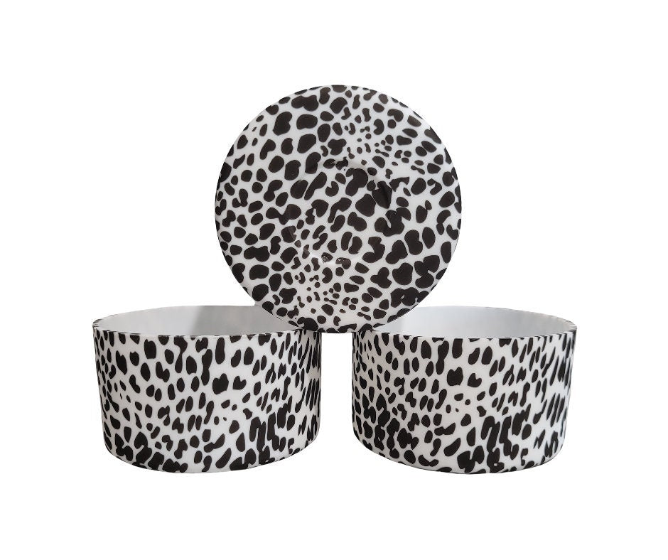 B&W Cheetah Silicone Boot Bumper for Tumbler