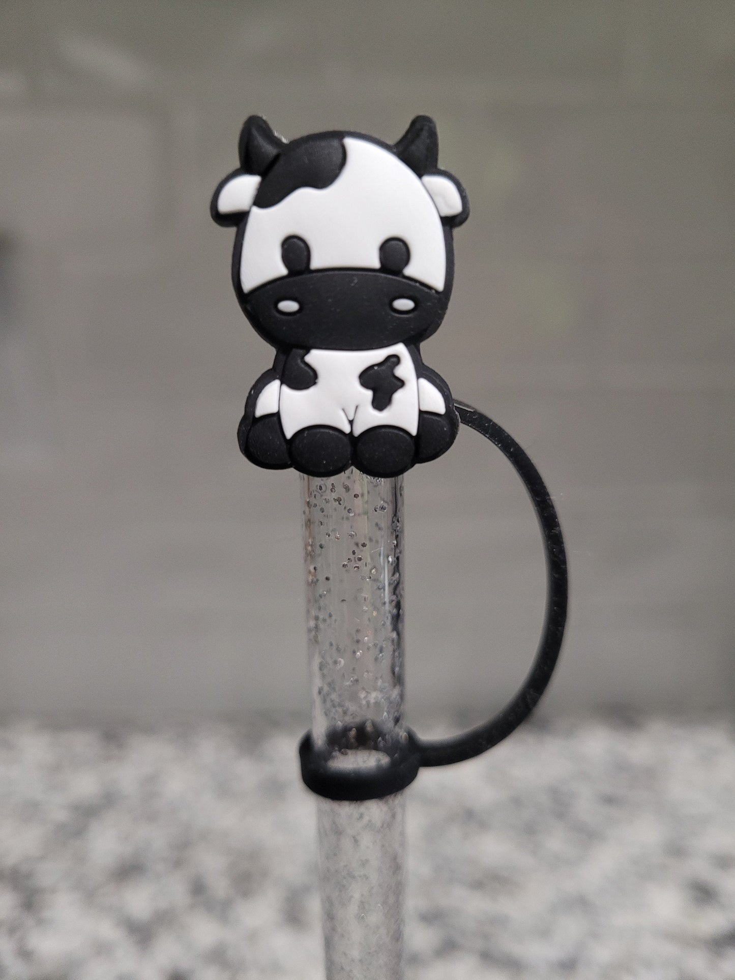 Cow 10MM Strawtopper for Stanley, Simple Modern, Brumate, Yeti, Stocking Stuffers