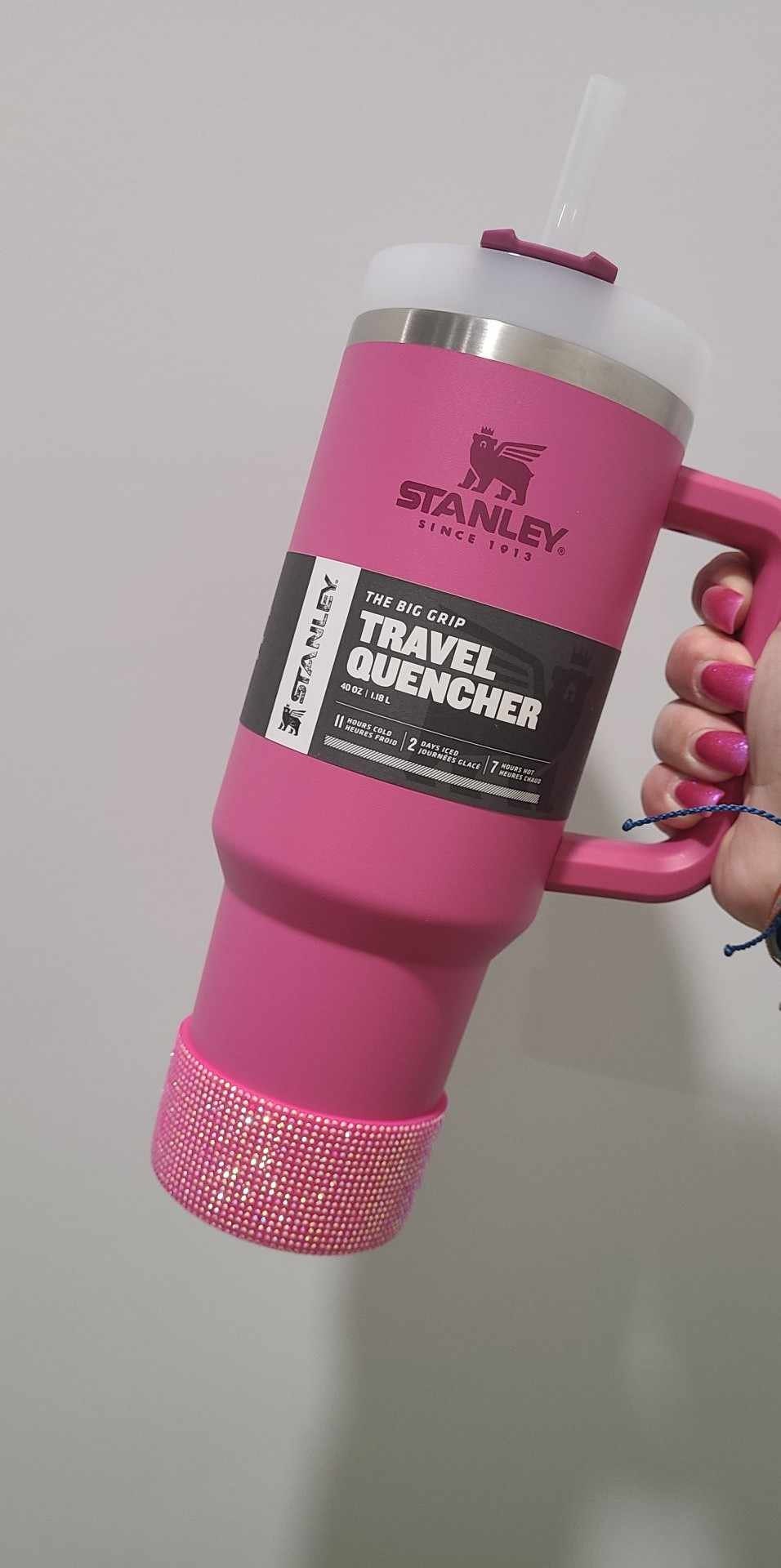Bright AF Pink Bling Boot