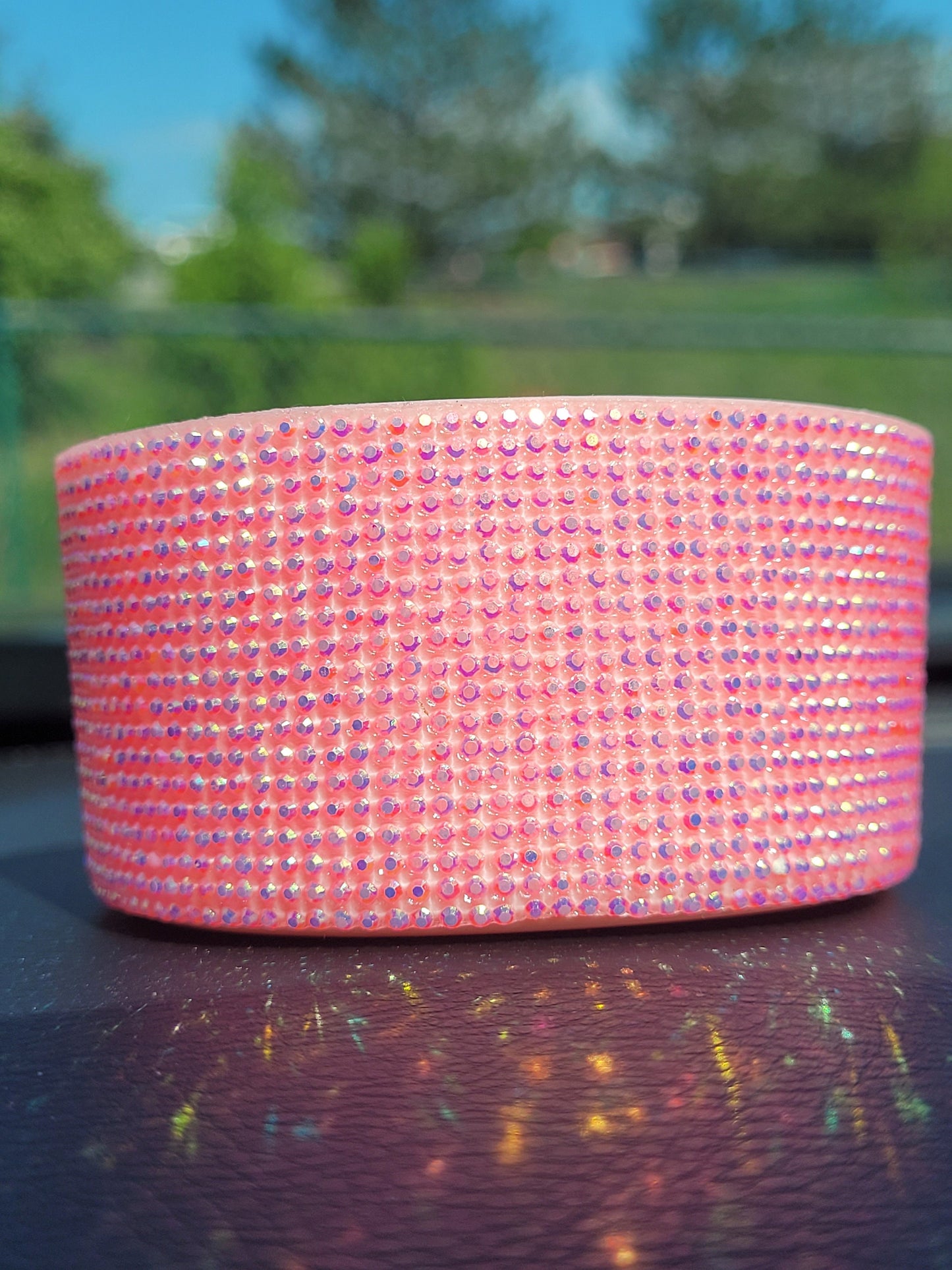 Tickled Pink Blingin' Silicone Boot