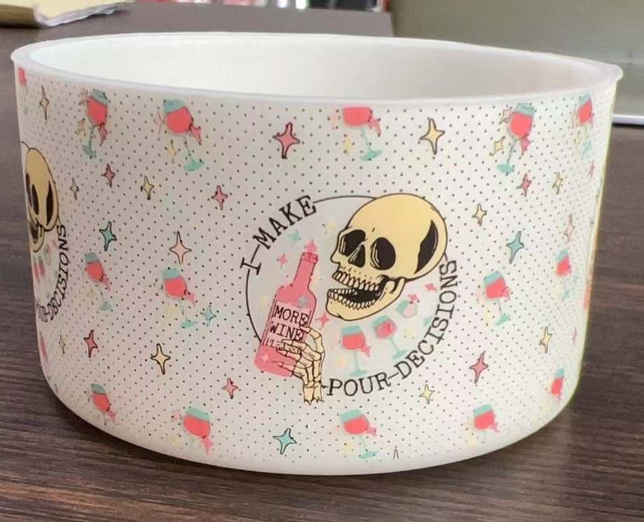 PourDecisions Silicone Boot Bumper Sleeve for tumblers