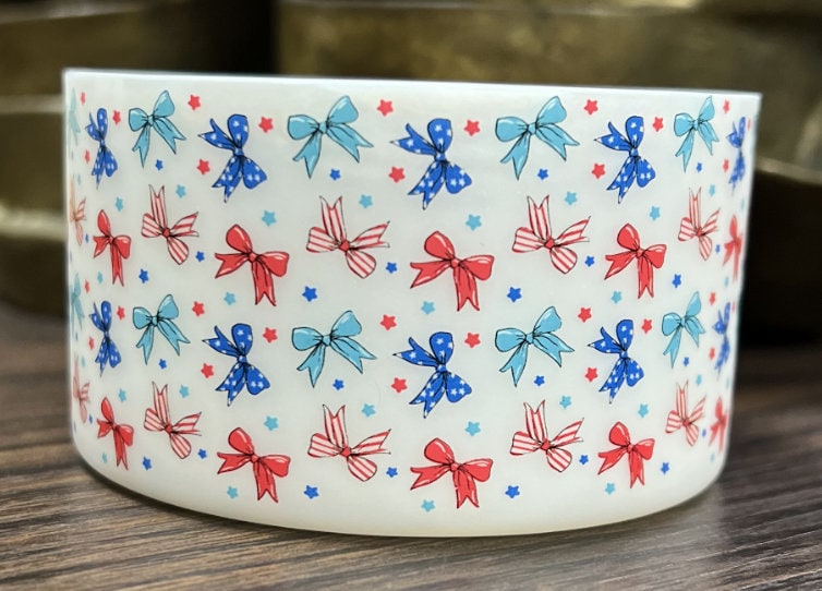Murica Bows Silicone Boot Bumper Sleeve for tumblers