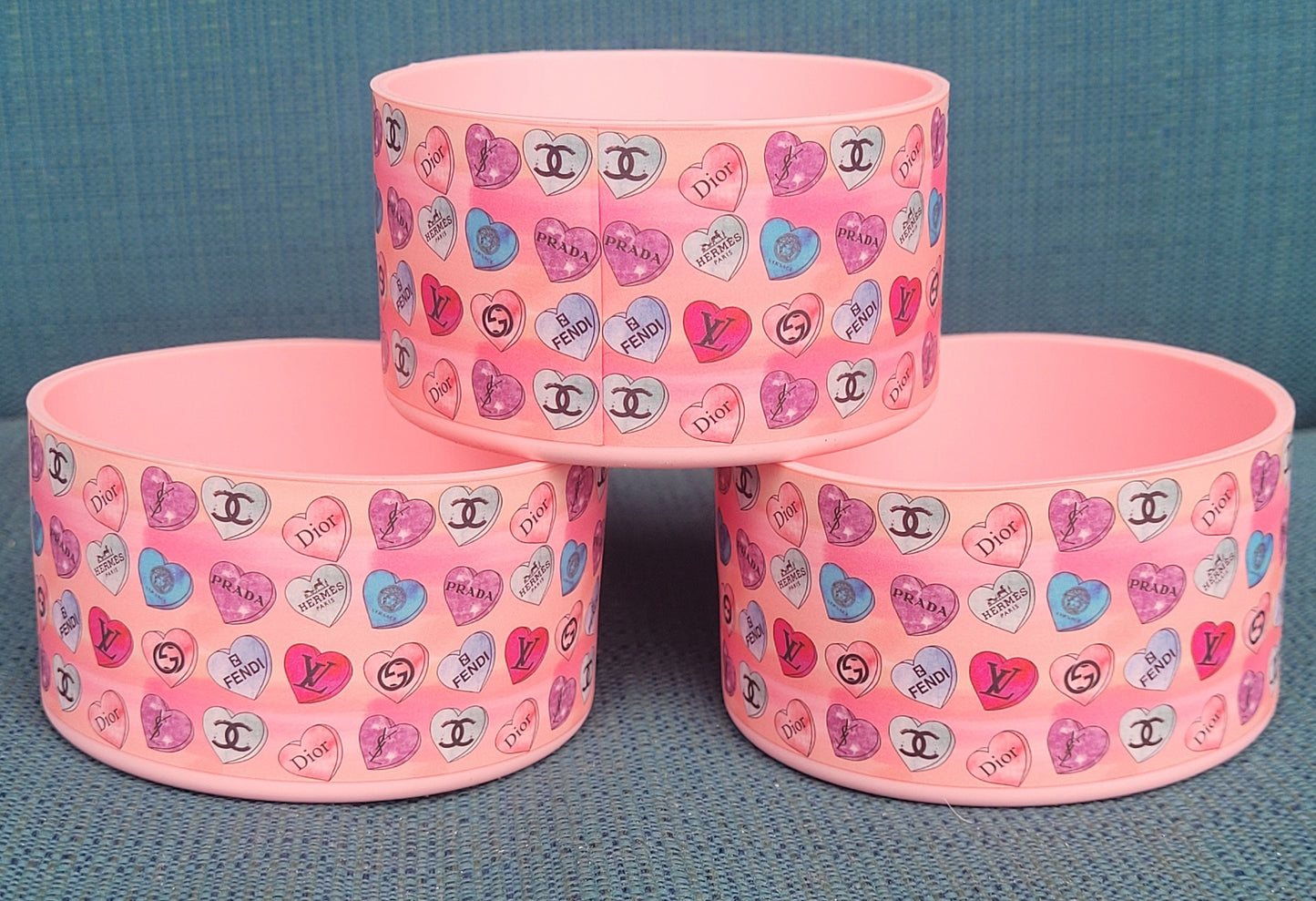 I heart expensive brands silicone boot bumper for tumbler