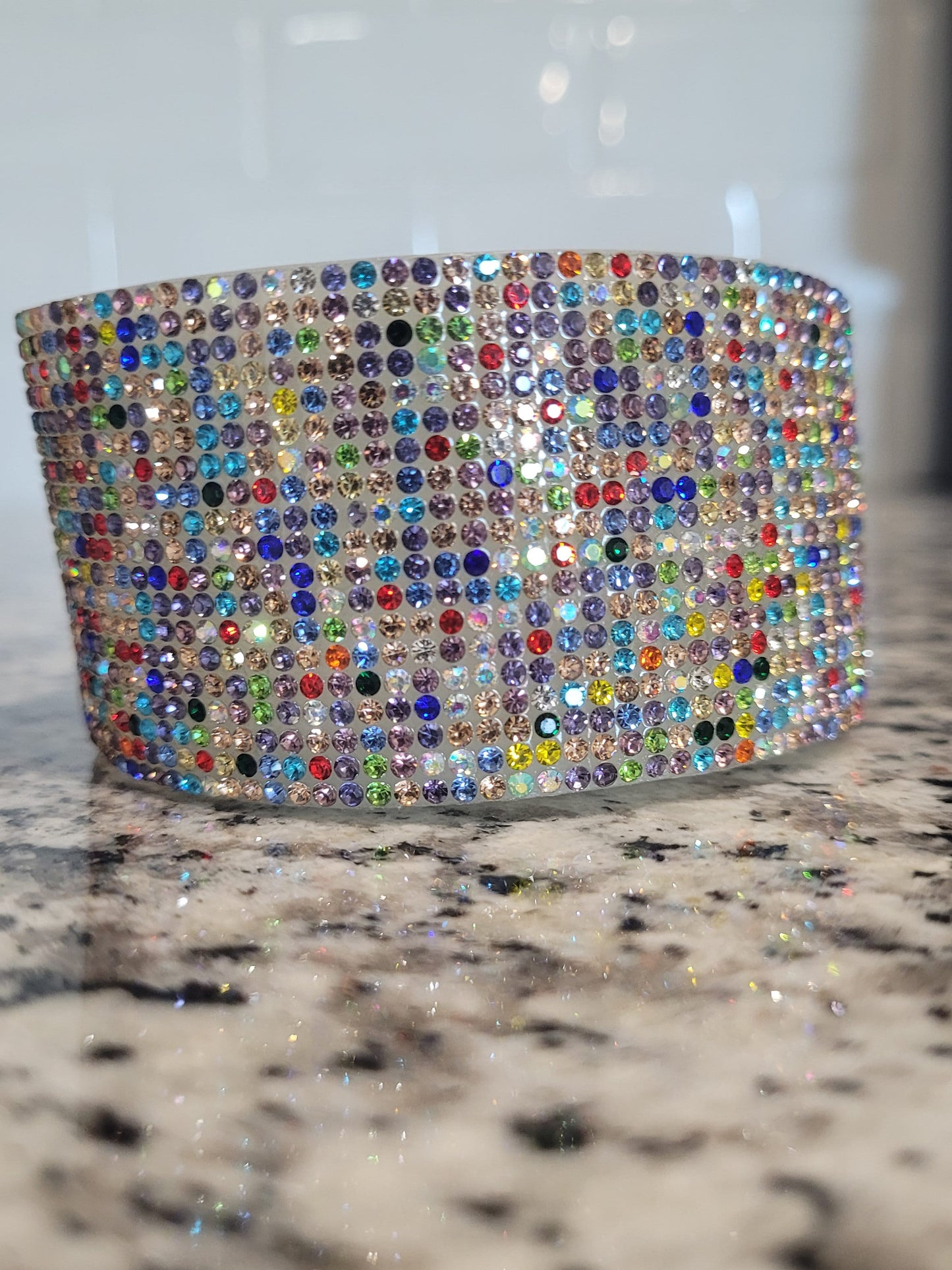 Colorful Bling Silicone Boot Bumper Sleeve for tumblers