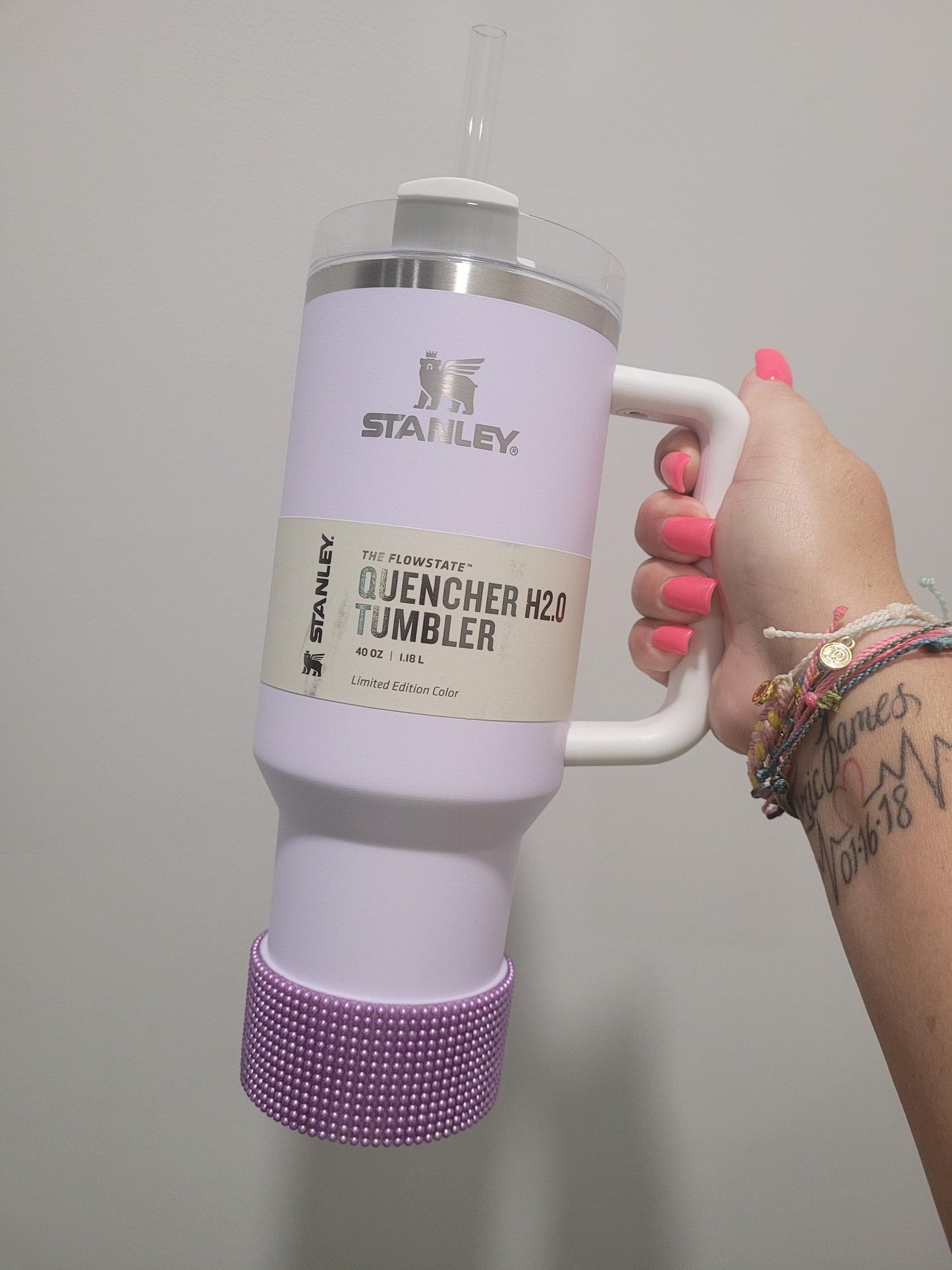Lavender Pearl Silicone Boot Bumper Sleeve