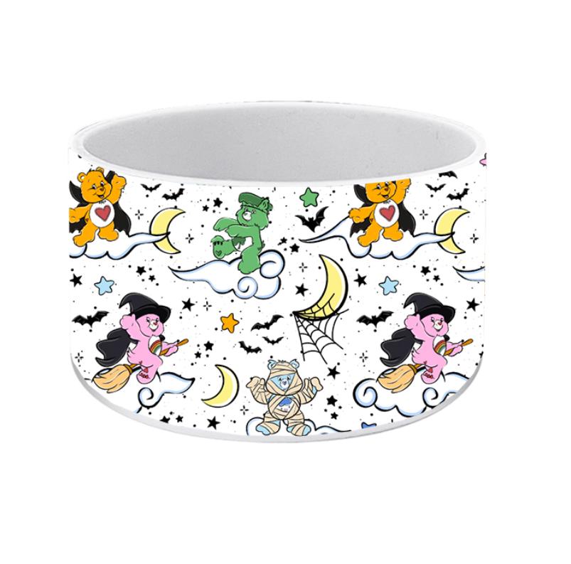 Scary CareBears Silicone Boot Bumper Sleeve for Tumblers