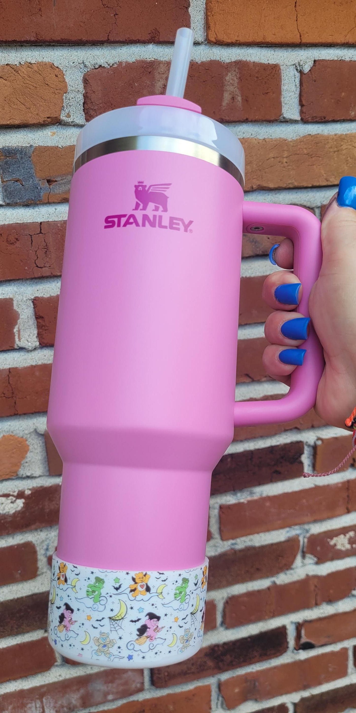 Scary CareBears Silicone Boot Bumper Sleeve for Tumblers