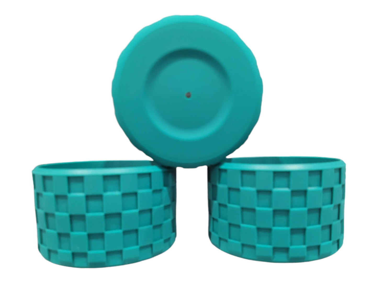 Checkered Monstrea Green Silicone boot bumper sleeve