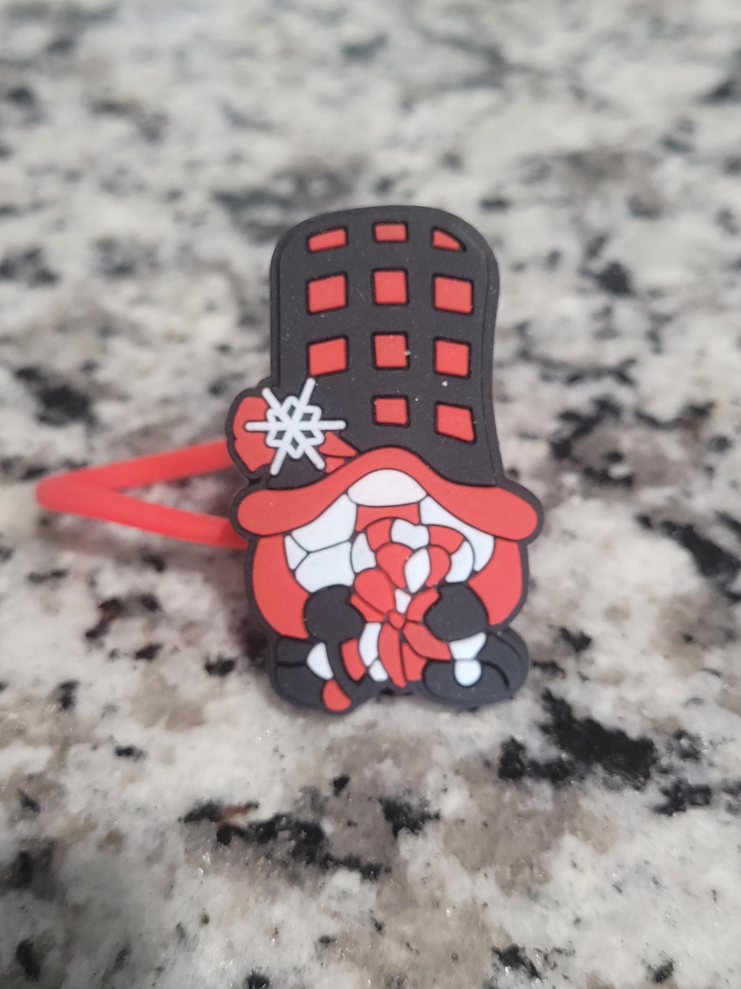 10MM I'llBeGnome4Xmas Silicone Strawtopper for Stanley