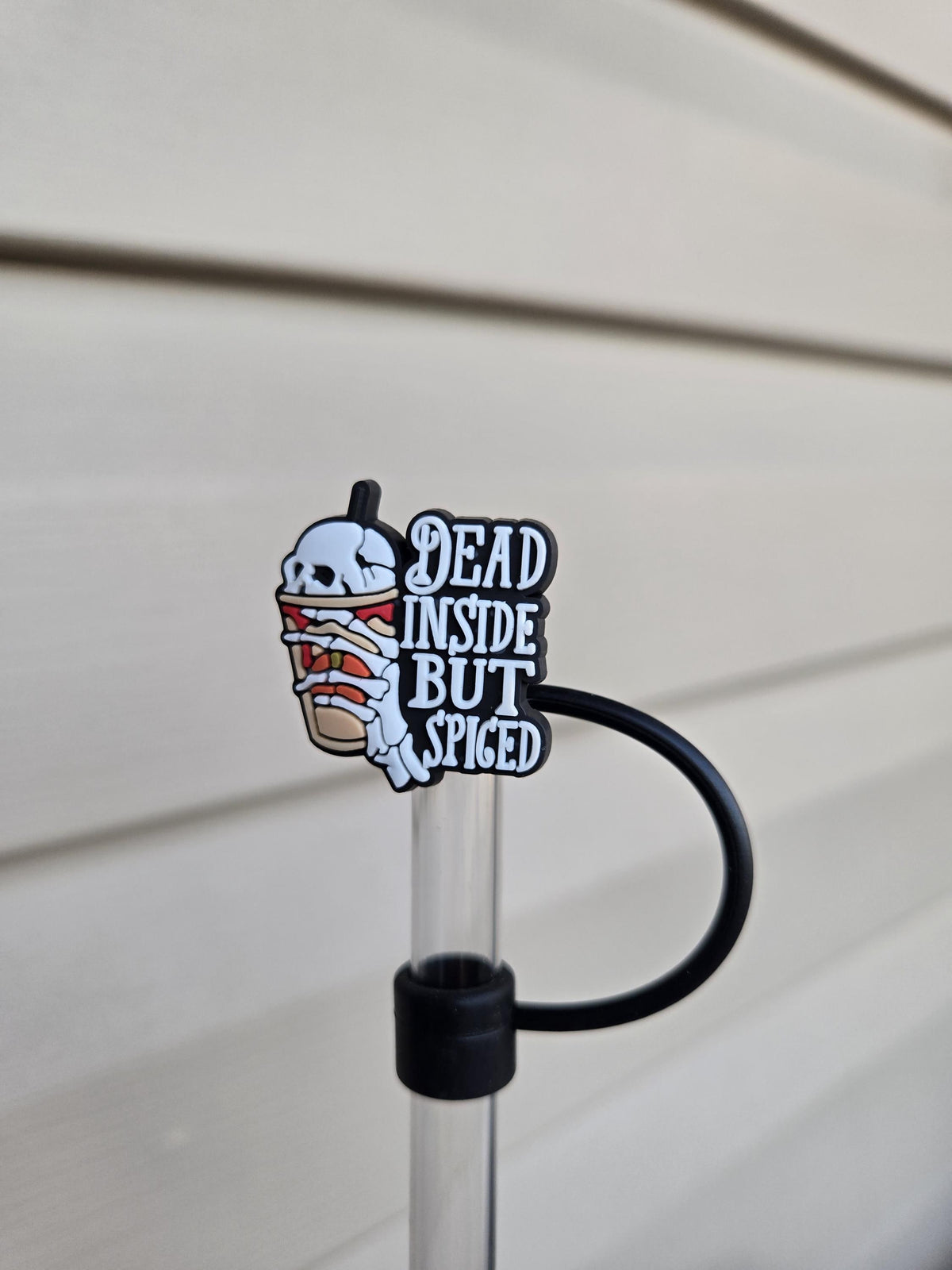 10MM DeadInsidebutSpiced Silicone Strawtopper