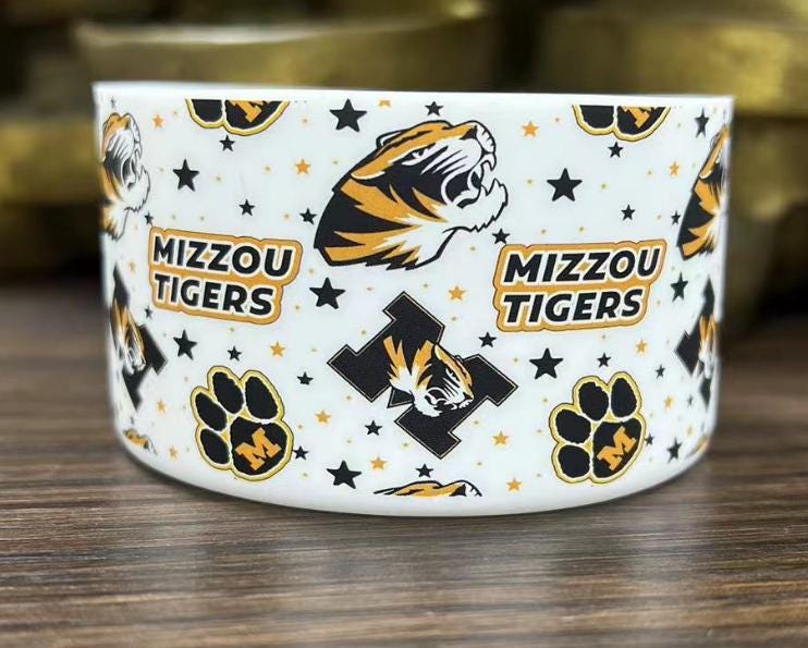 Mizzou Tigers Silicone Boot Bumper Sleeve for Tumblers