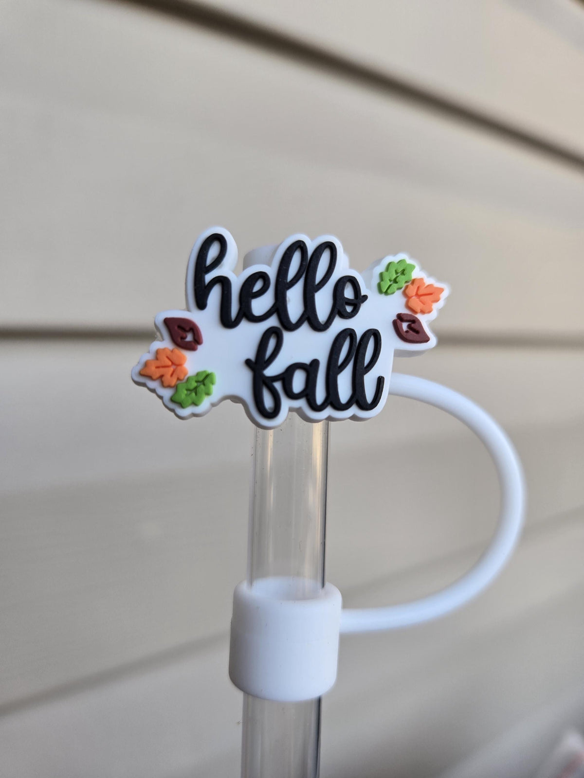 10MM HappyFall Silicone Strawtopper