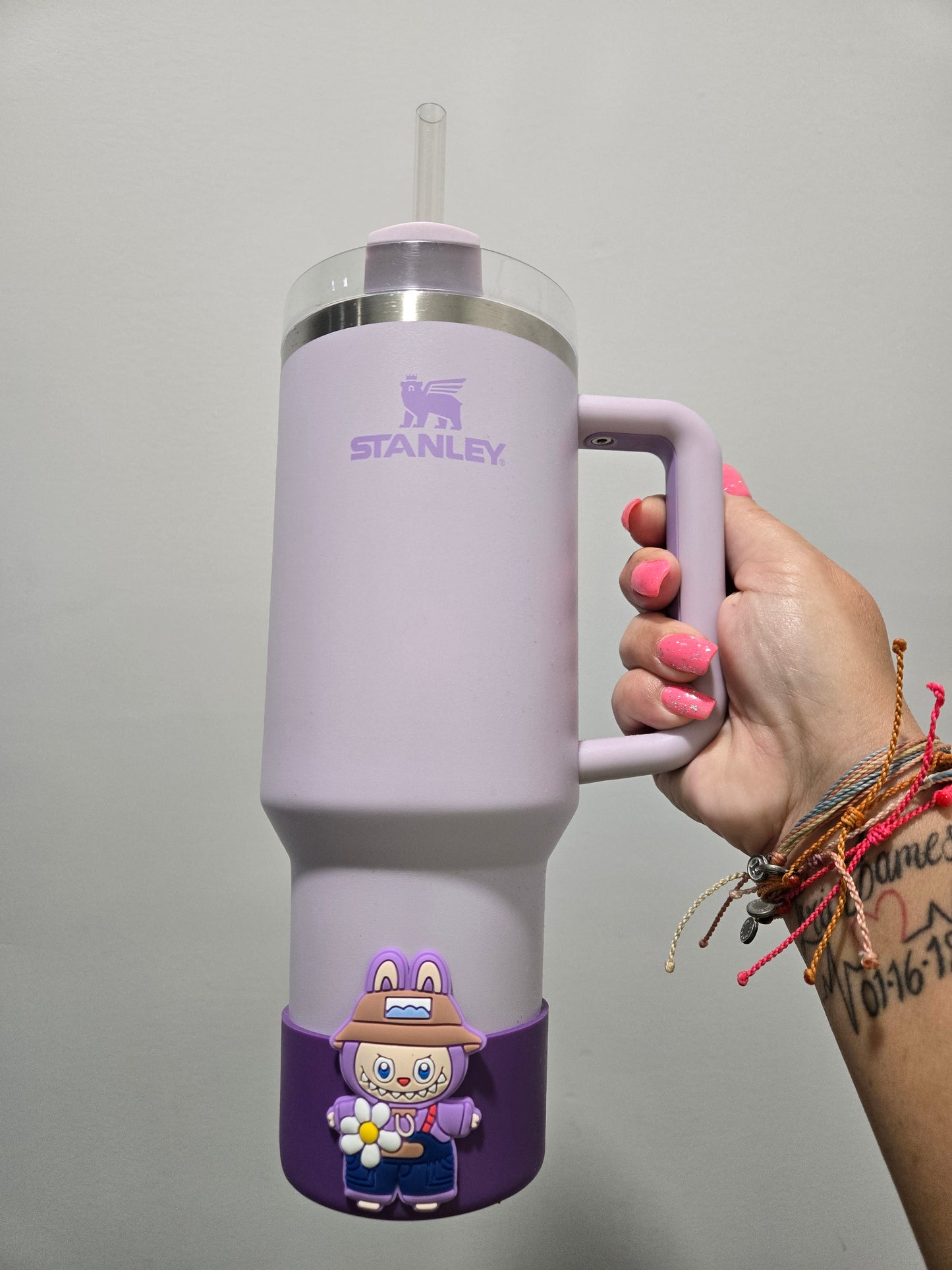 Purple Monster Explorer Silicone Boot Bumper Sleeve for Tumblers