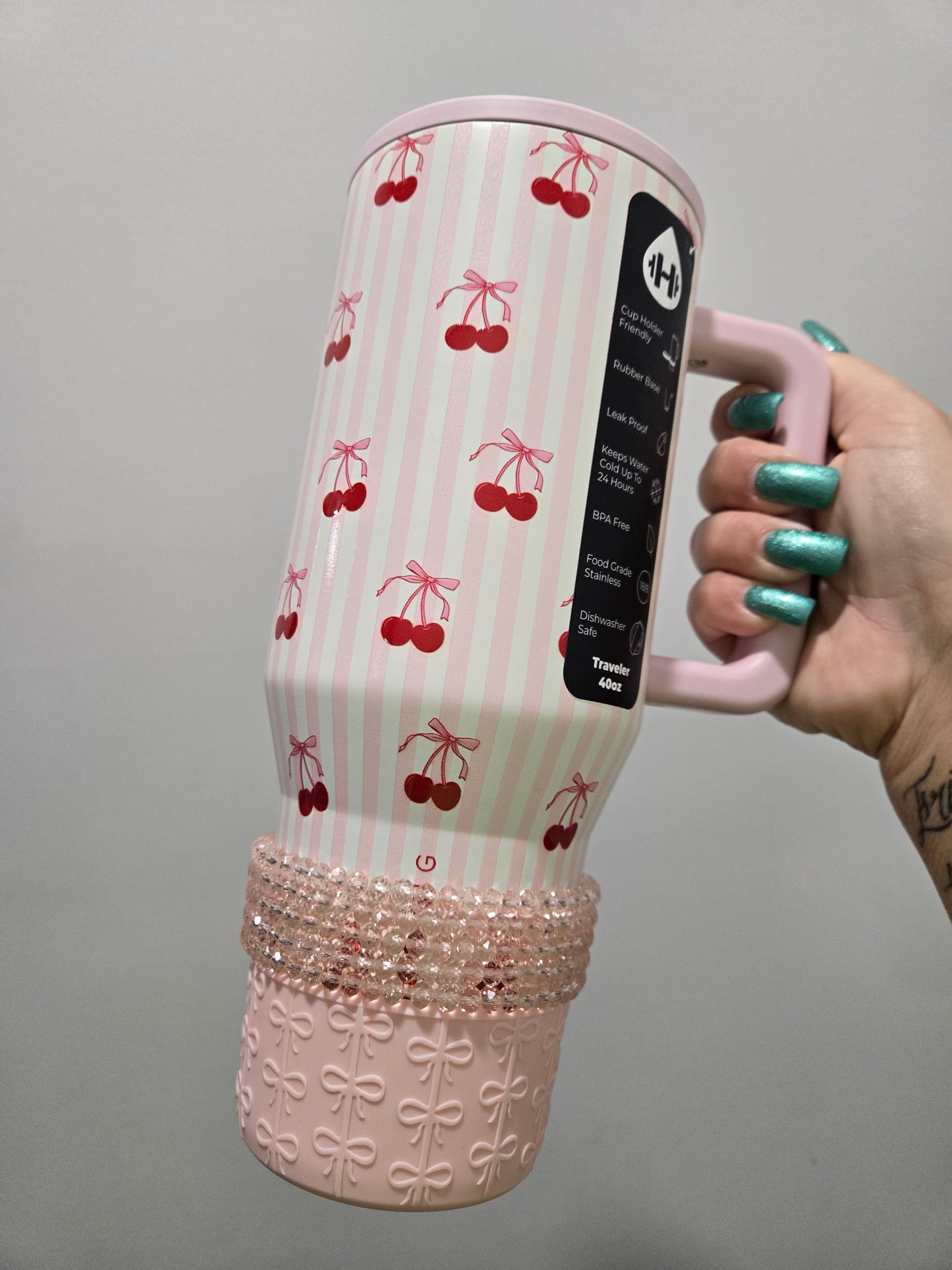 RosèFizz Tumbler Bracelet Stack