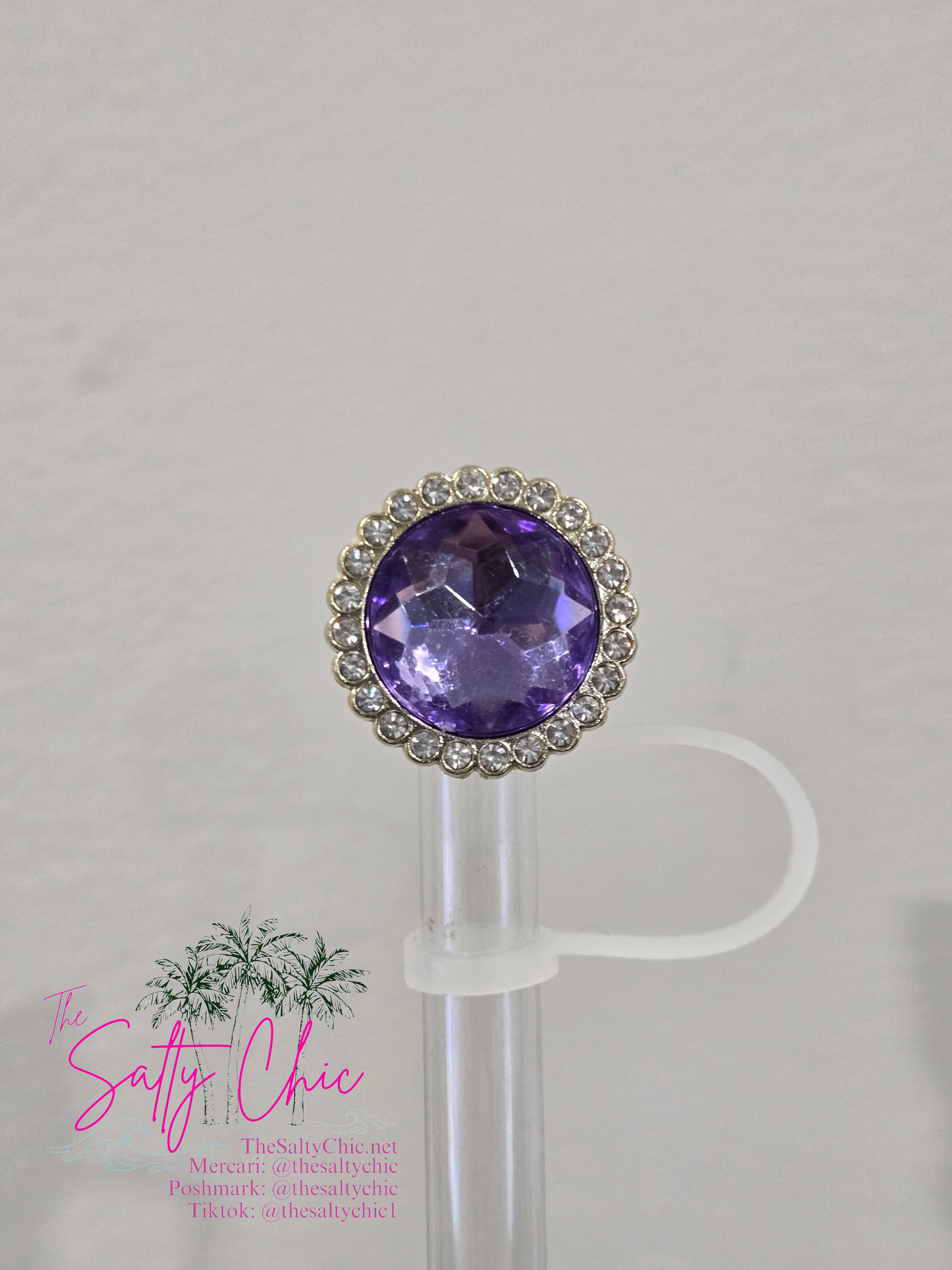 10MM Blingin'PurpleReign Strawtopper