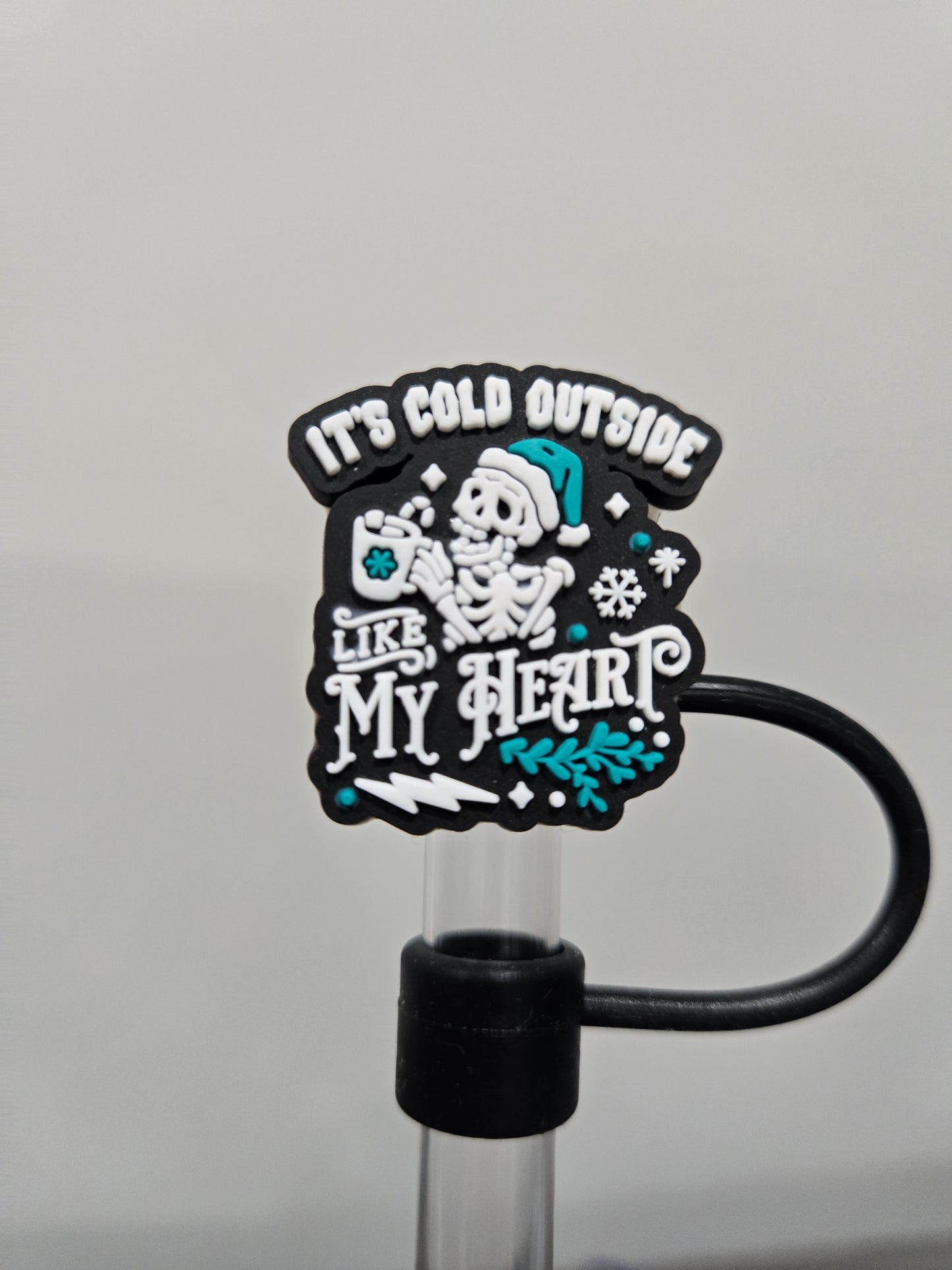 10MM ColdLikeMyHeart Silicone Strawtopper