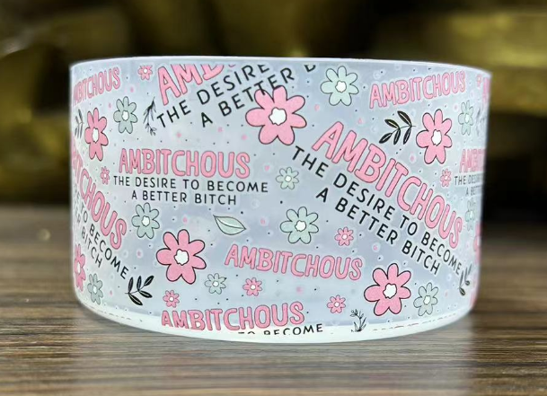 Ambitchous Semi Clear Silicone Boot Bumper Sleeve for Tumblers