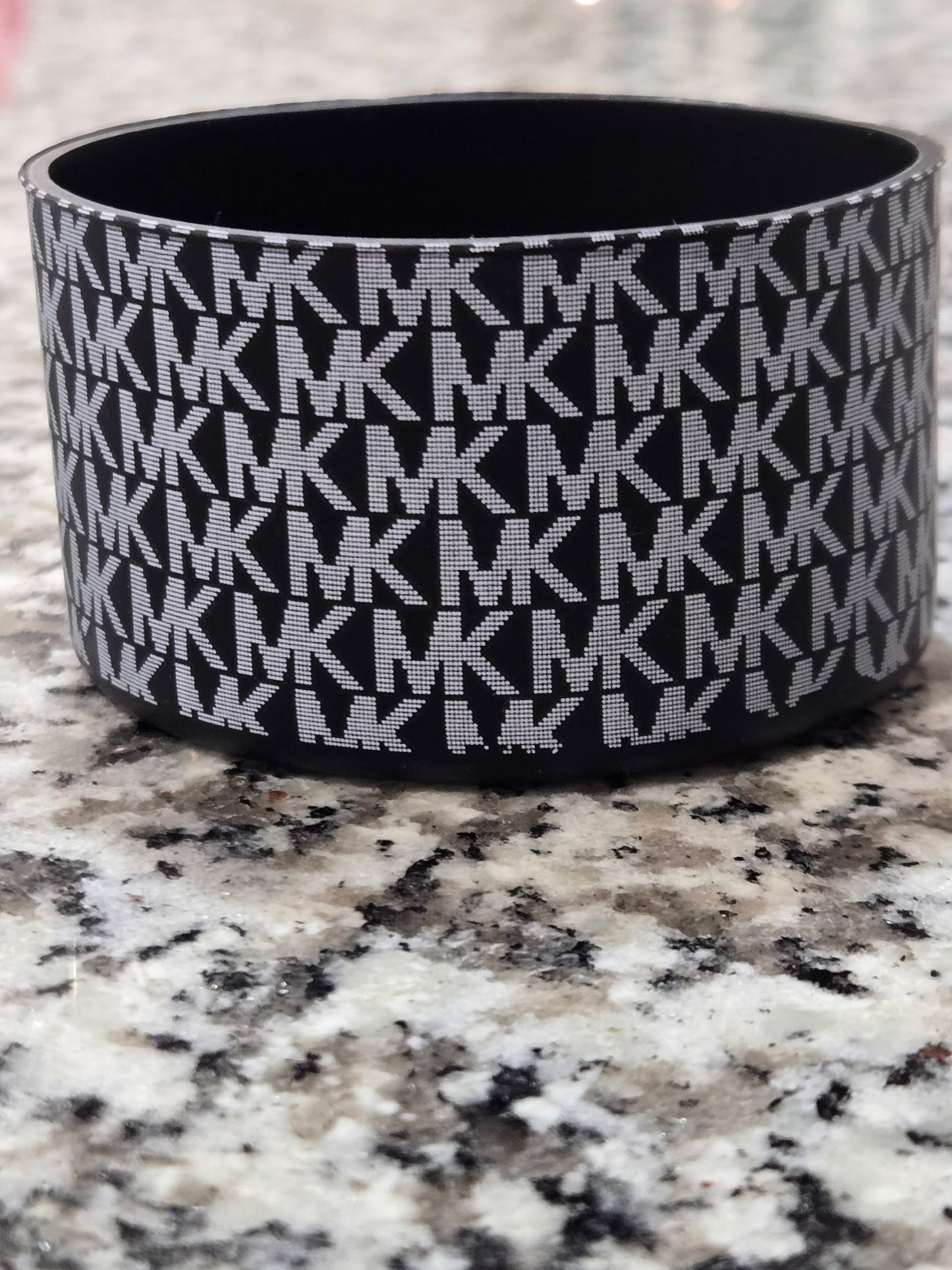 BLACK MK SILICONE BOOT BUMPER SLEEVE FOR TUMBLERS