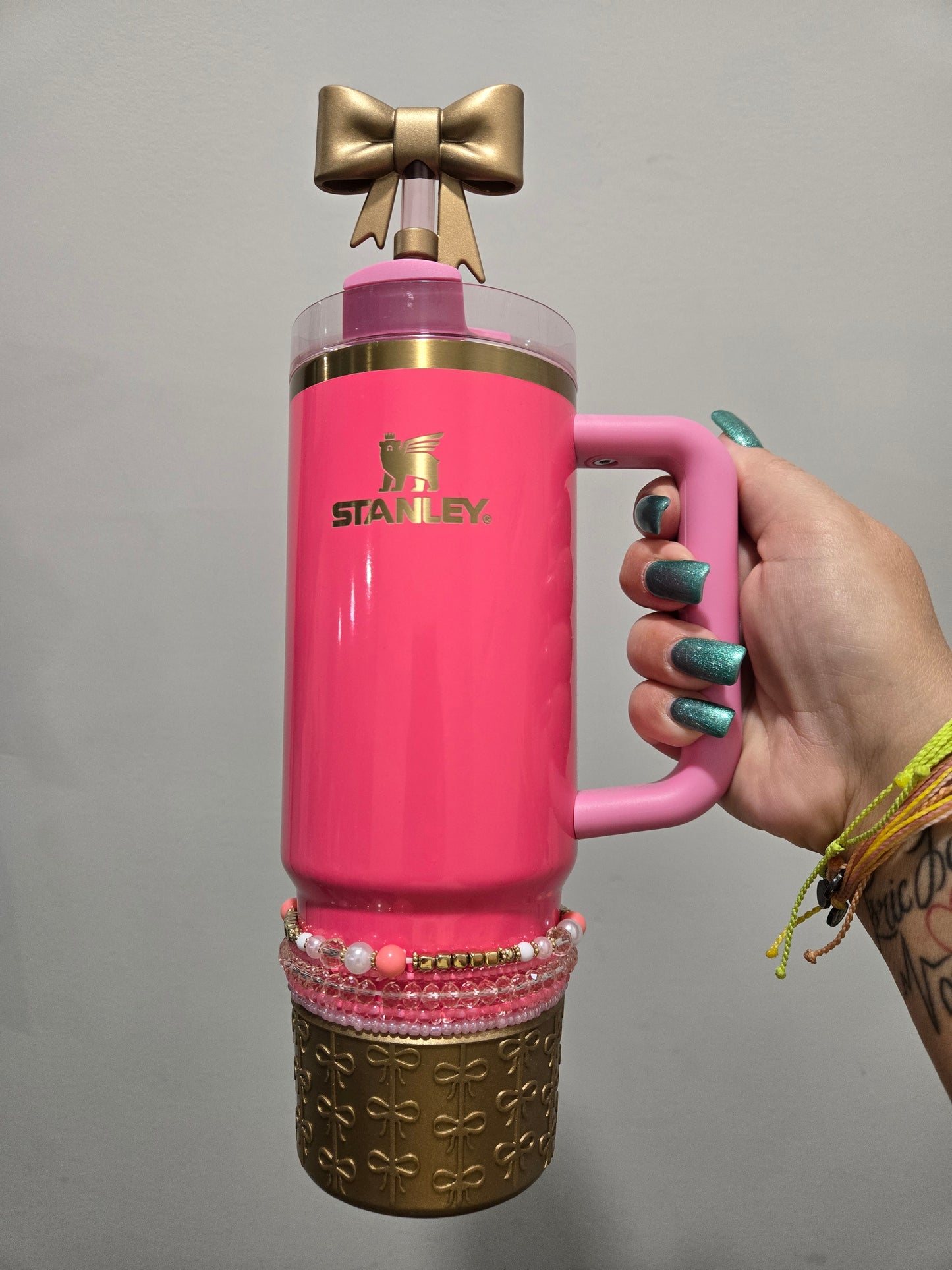 PinkParade Tumbler Bracelet Stack