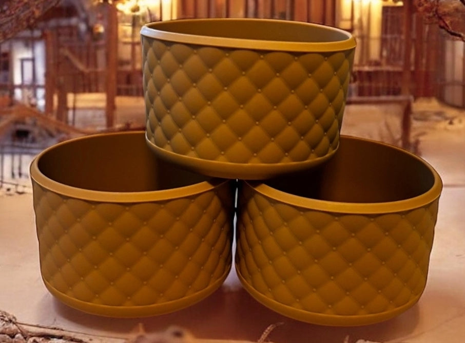 Caramel Kisses Diamond Silicone Boot for Tumblers