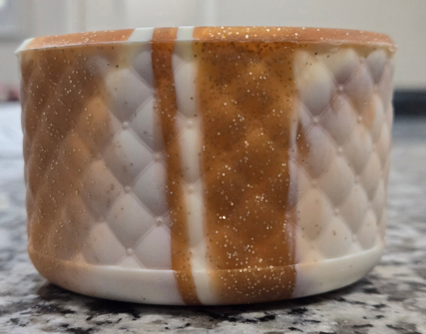 Carmel Macchiato Swirl Silicone Boot Bumper sleeve