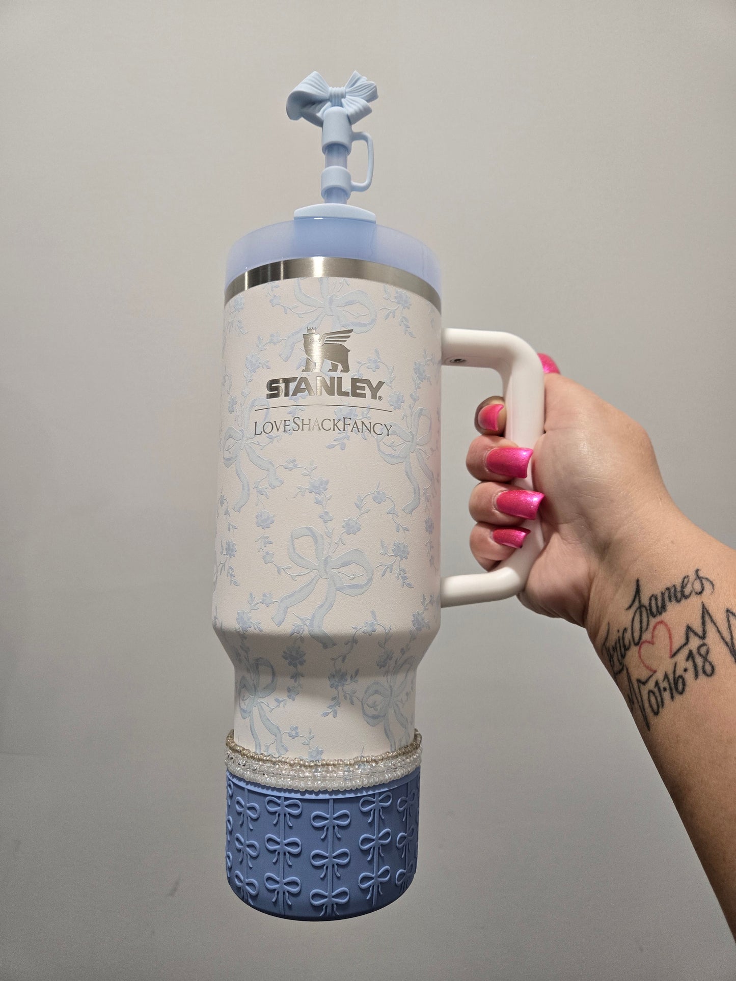 Winter Ice Tumbler Bracelet Stack