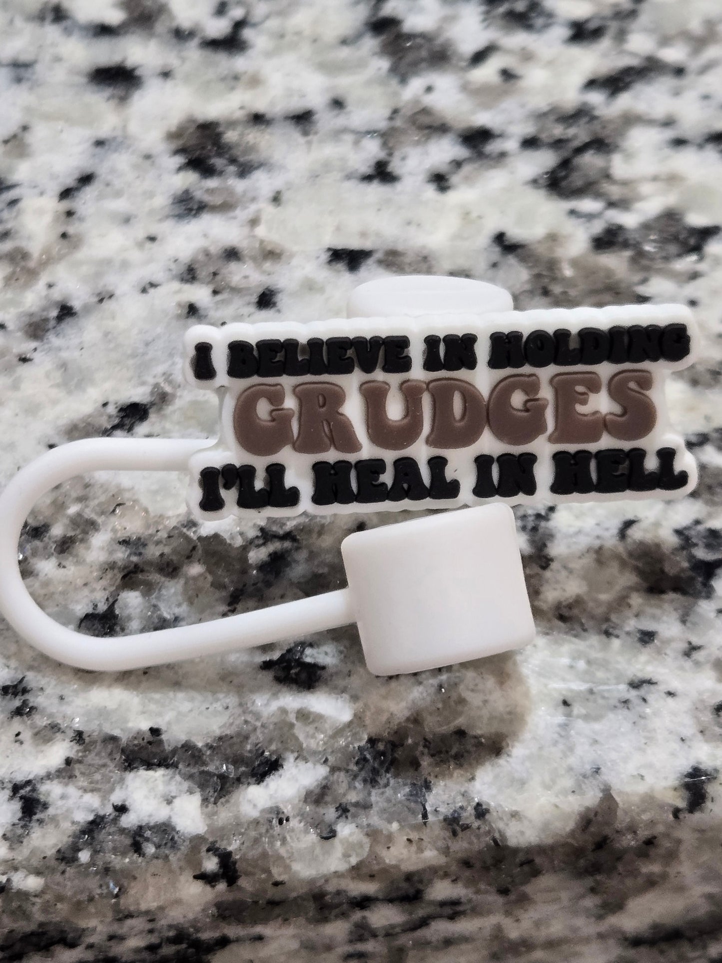 10MM HoldinGrudges Silicone Strawtopper