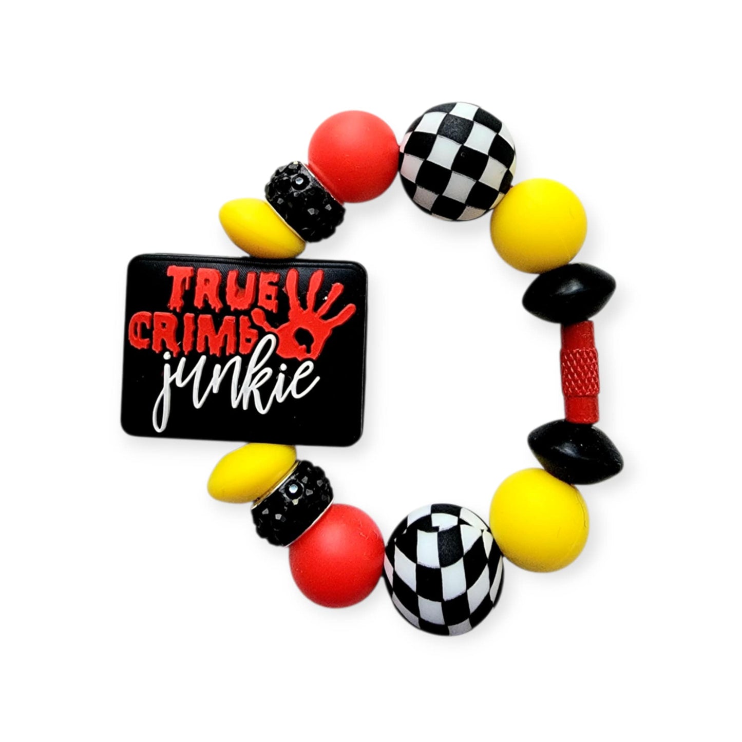 True Crime Tumbler Handle Charm