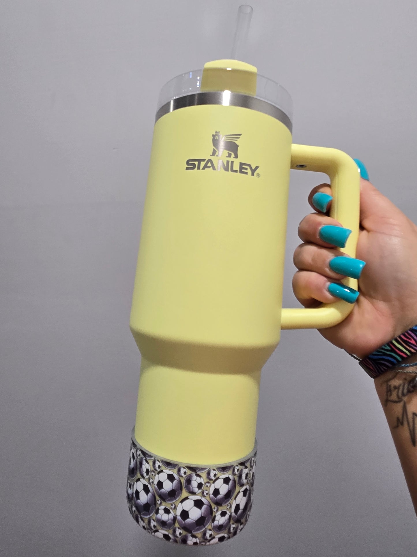 Semi Clear Soccer Ball Tumbler Boot