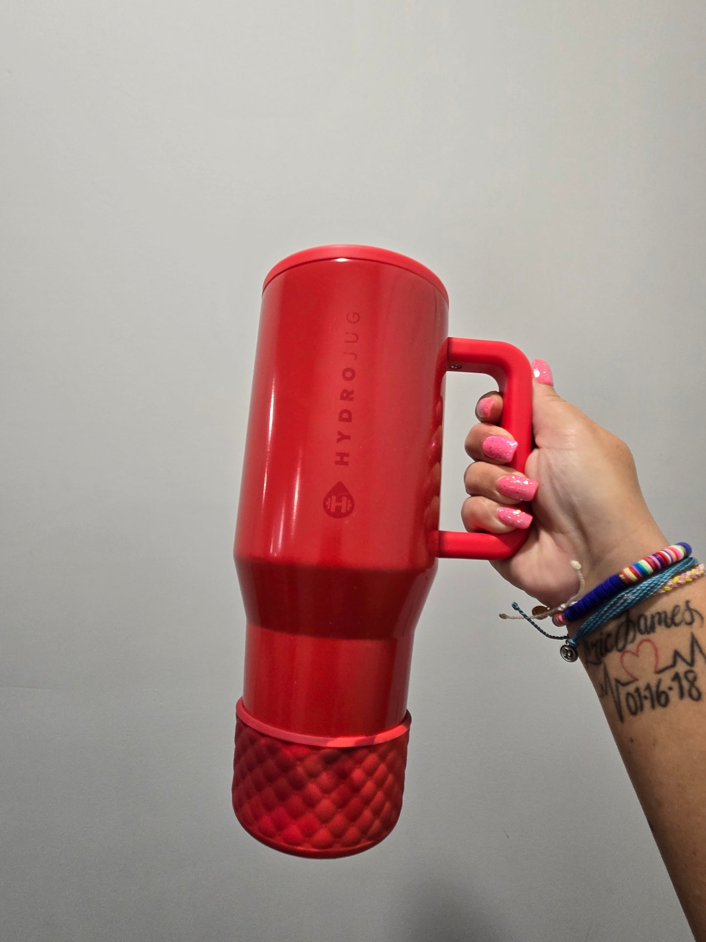 Red Velvet Swirl Silicone Boot gor for Tumblers